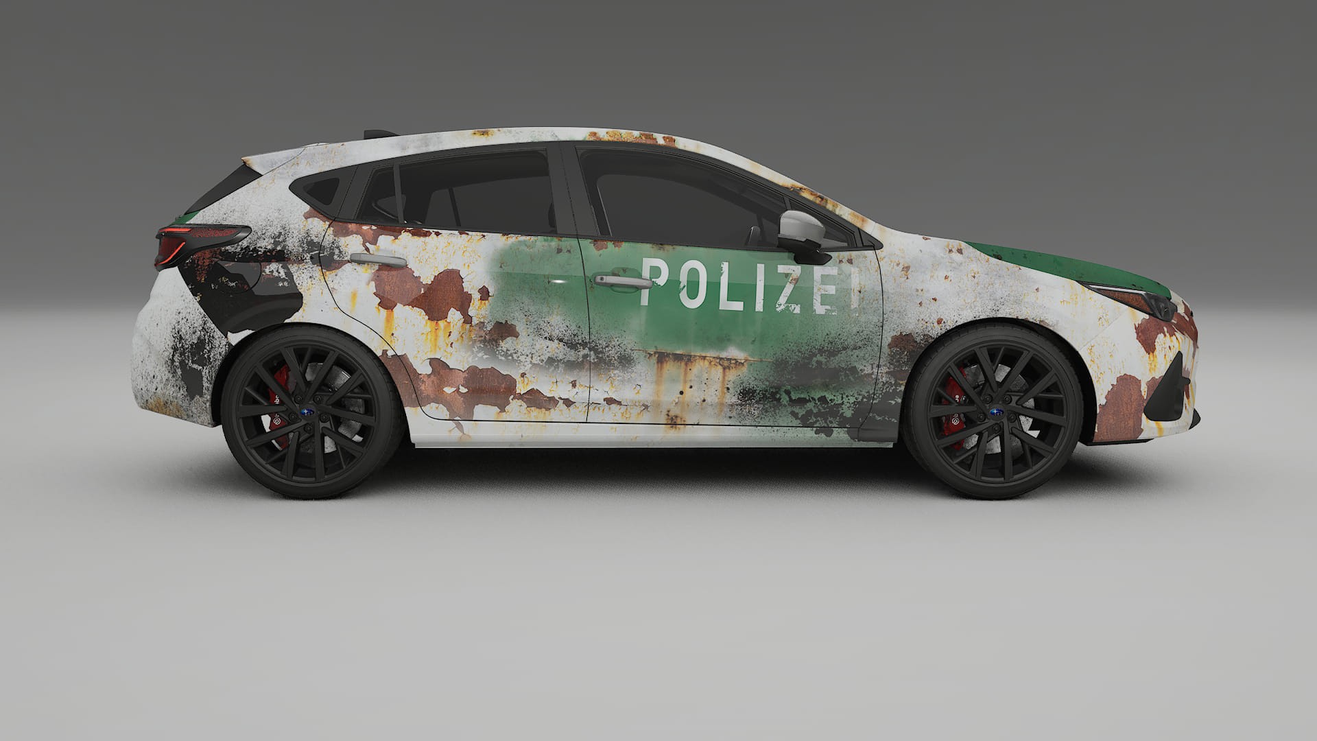 Subaru Impreza GU COBRA 11 – Ontworpen Wrap PPF Kit van Printbaar Polyurethaanfolie
