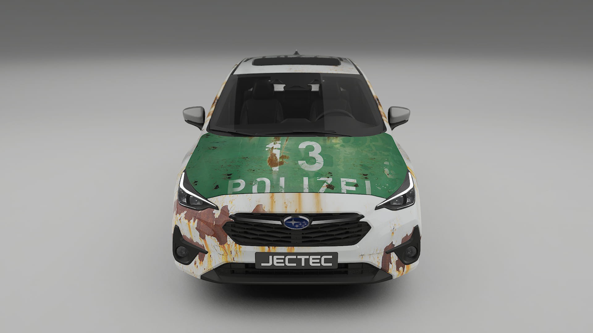 Subaru Impreza GU COBRA 11 – Ontworpen Wrap PPF Kit van Printbaar Polyurethaanfolie