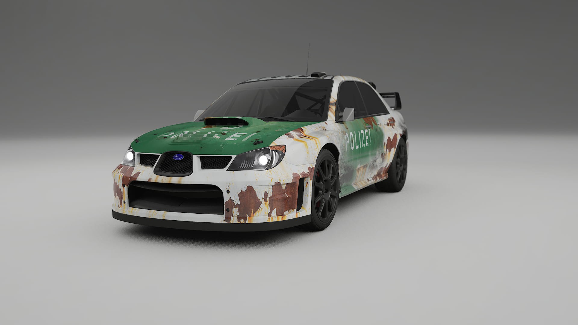 Subaru Impreza WRC GD COBRA 11 – Ontworpen Wrap PPF Kit van Printbaar Polyurethaanfolie