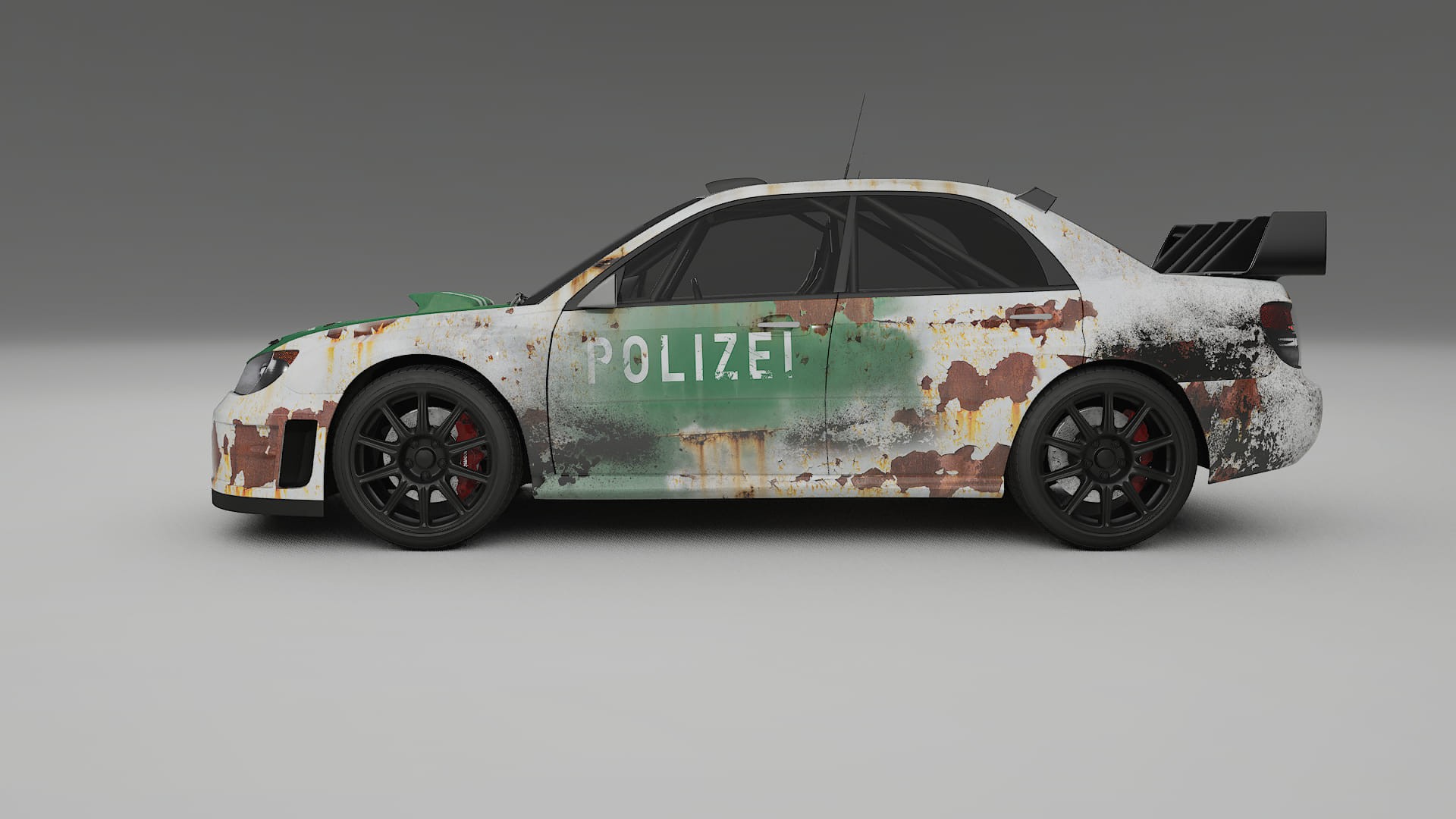 Subaru Impreza WRC GD COBRA 11 – Ontworpen Wrap PPF Kit van Printbaar Polyurethaanfolie