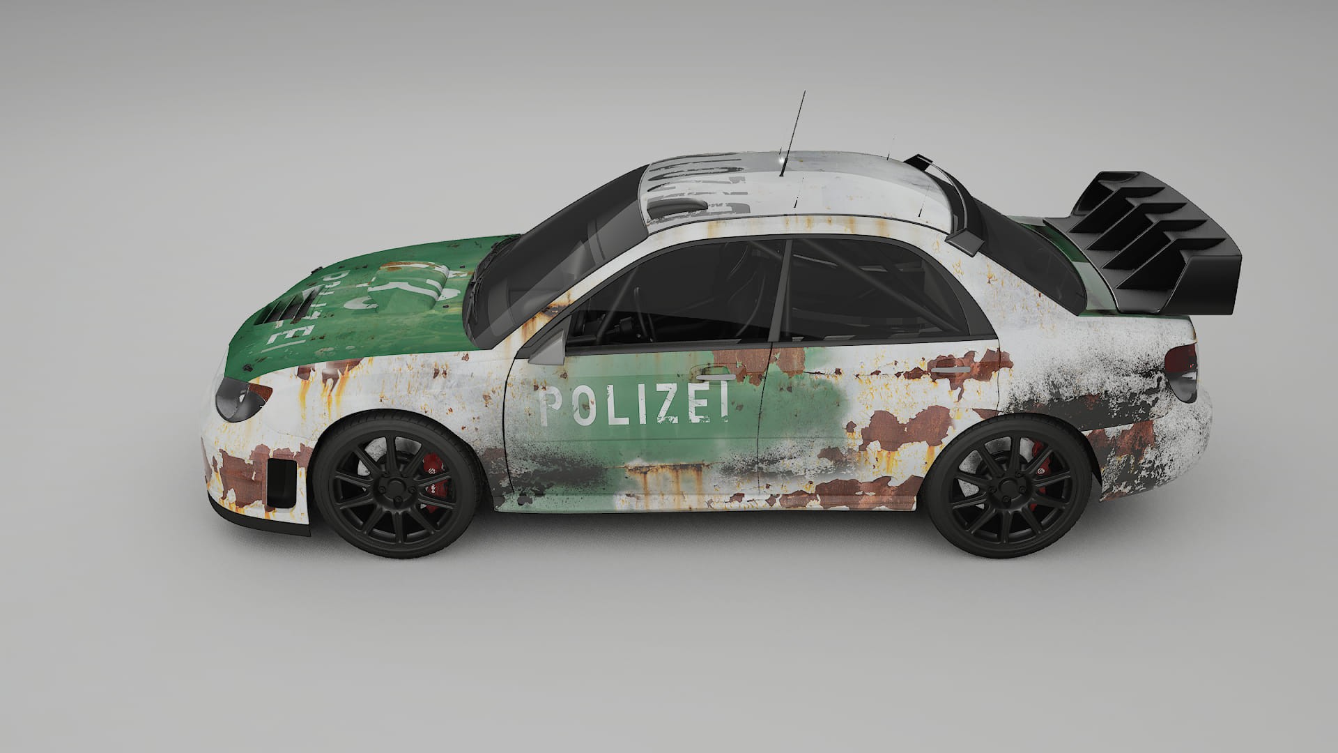 Subaru Impreza WRC GD COBRA 11 – Ontworpen Wrap PPF Kit van Printbaar Polyurethaanfolie