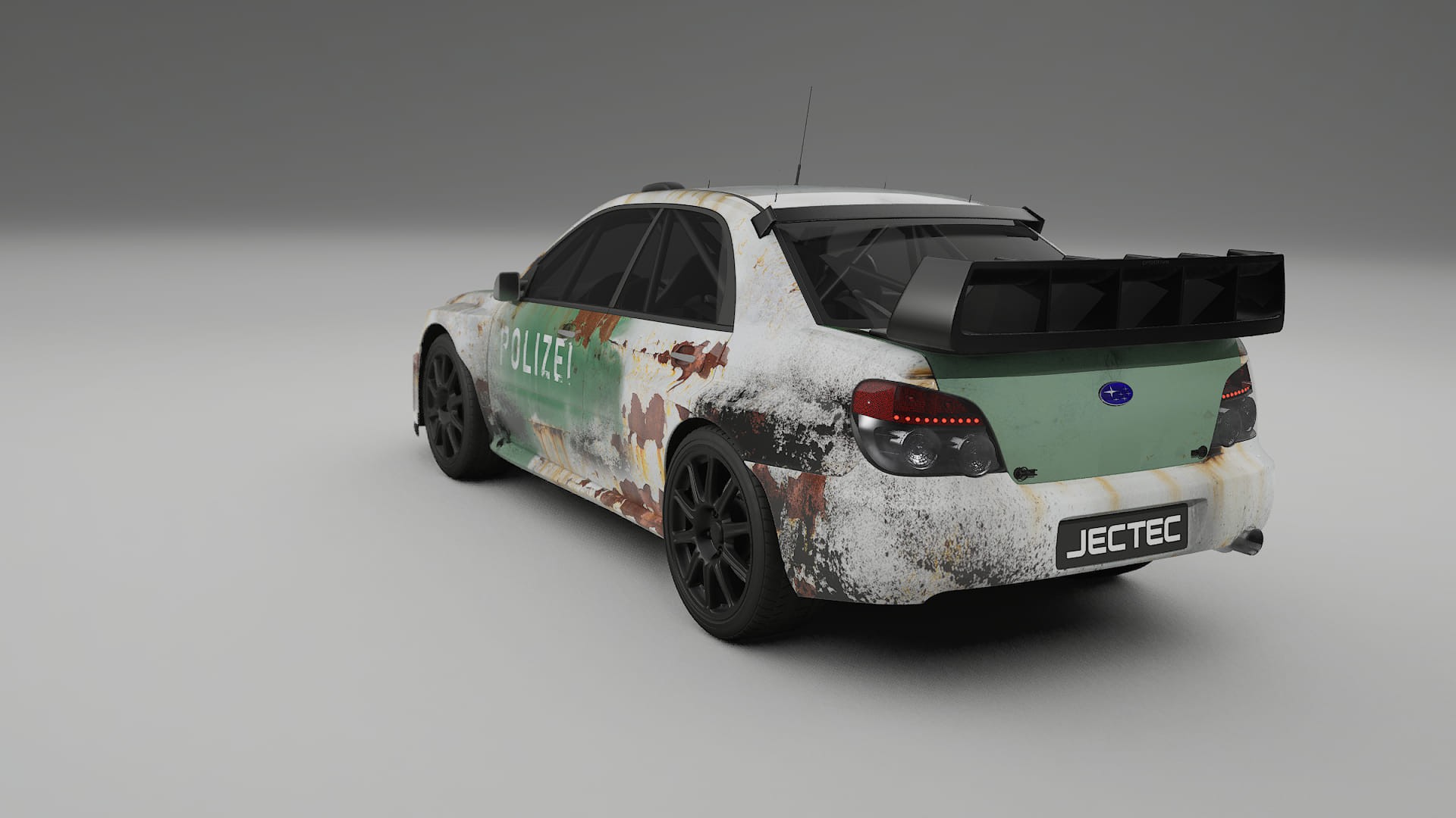 Subaru Impreza WRC GD COBRA 11 – Ontworpen Wrap PPF Kit van Printbaar Polyurethaanfolie