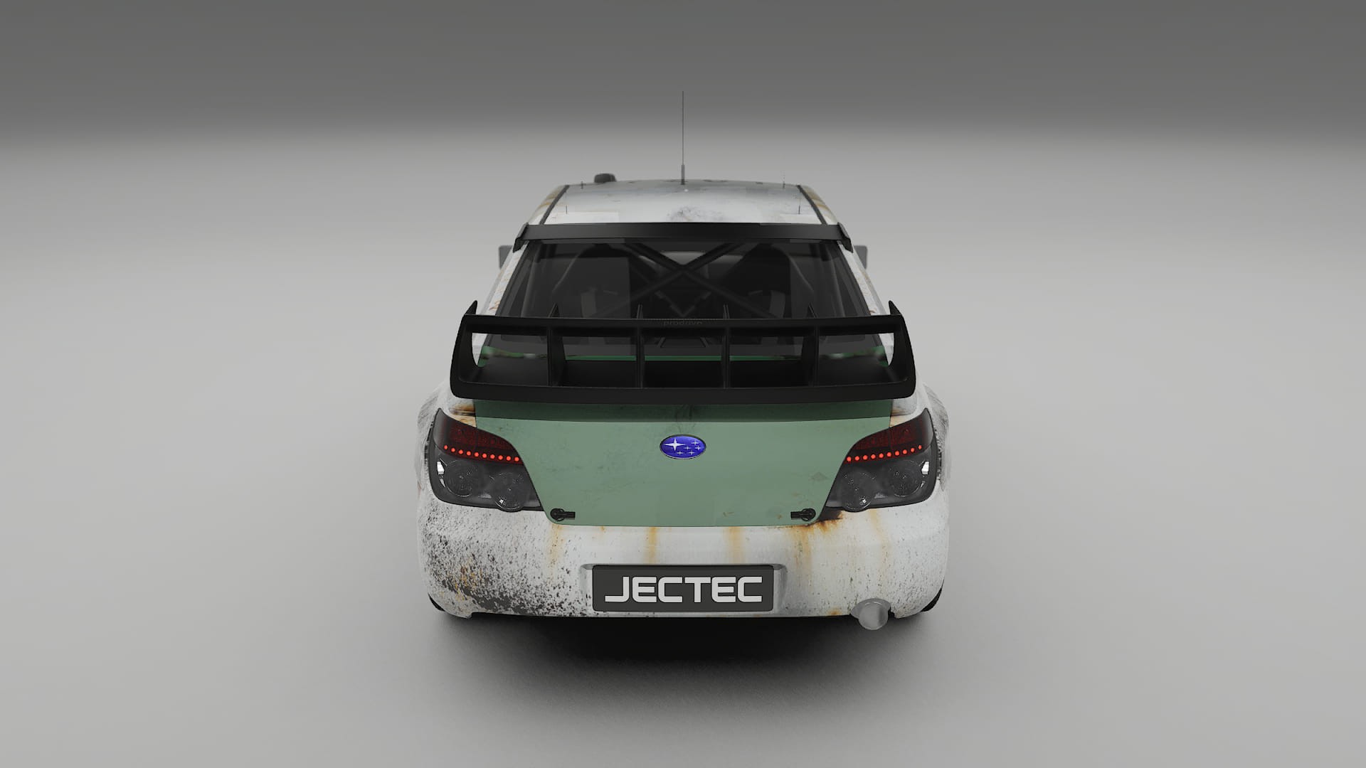 Subaru Impreza WRC GD COBRA 11 – Ontworpen Wrap PPF Kit van Printbaar Polyurethaanfolie