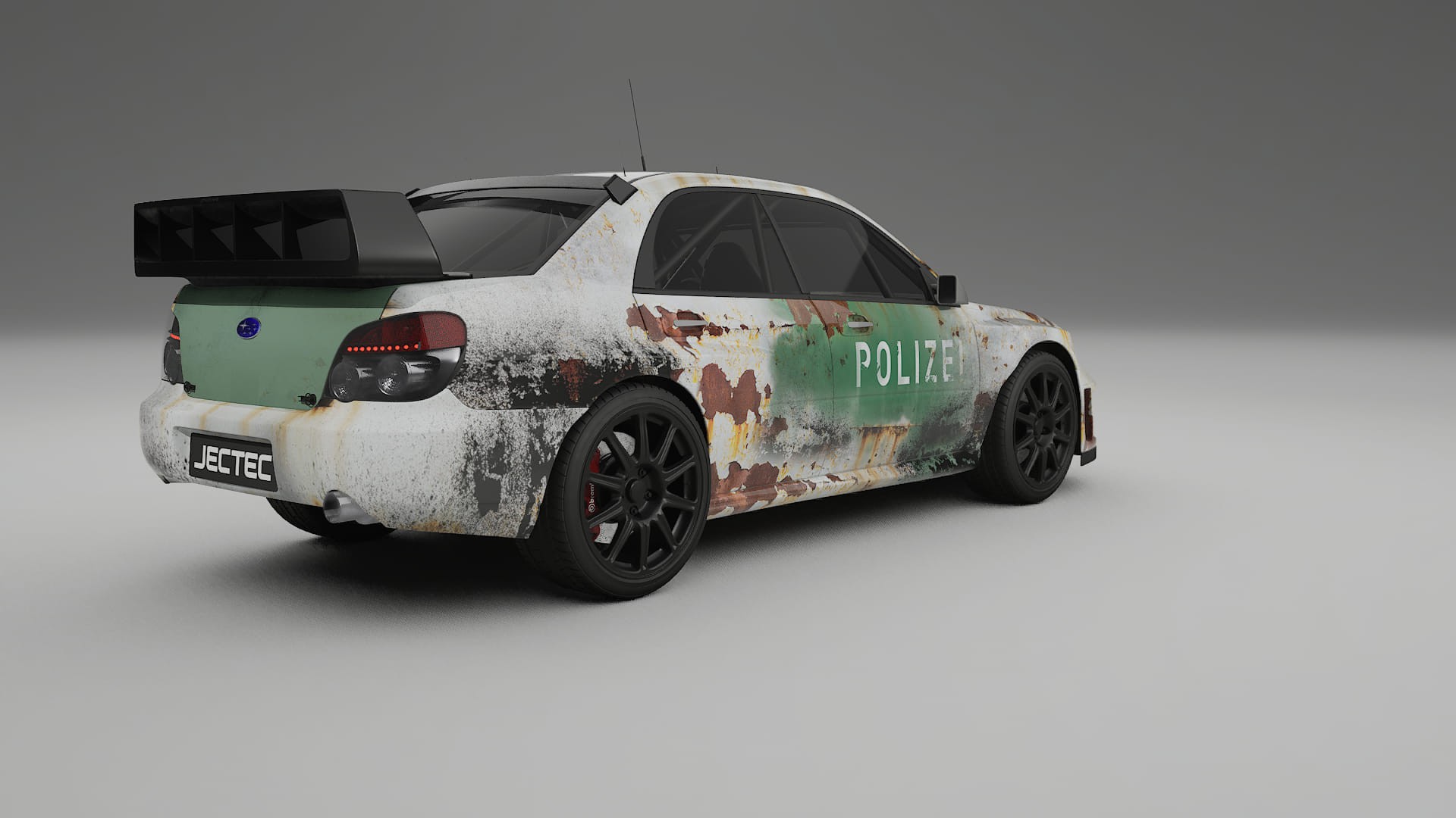 Subaru Impreza WRC GD COBRA 11 – Ontworpen Wrap PPF Kit van Printbaar Polyurethaanfolie