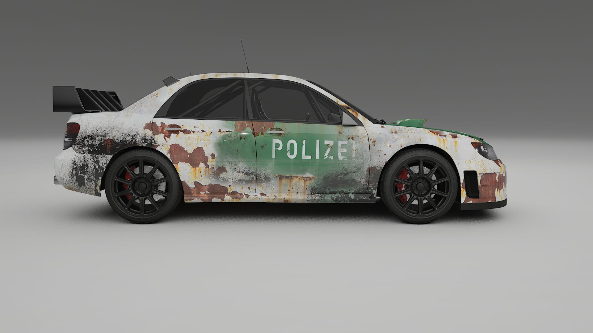 Subaru Impreza WRC GD COBRA 11 – Ontworpen Wrap PPF Kit van Printbaar Polyurethaanfolie
