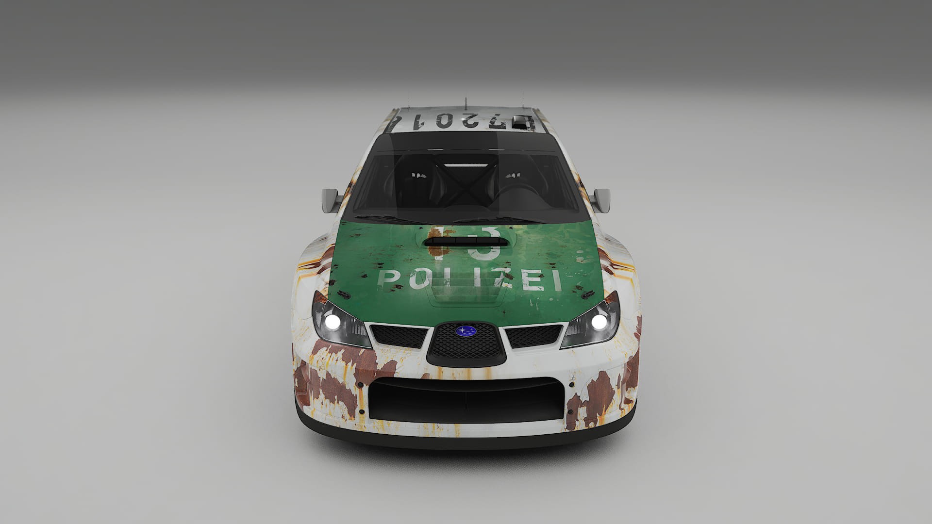 Subaru Impreza WRC GD COBRA 11 – Ontworpen Wrap PPF Kit van Printbaar Polyurethaanfolie