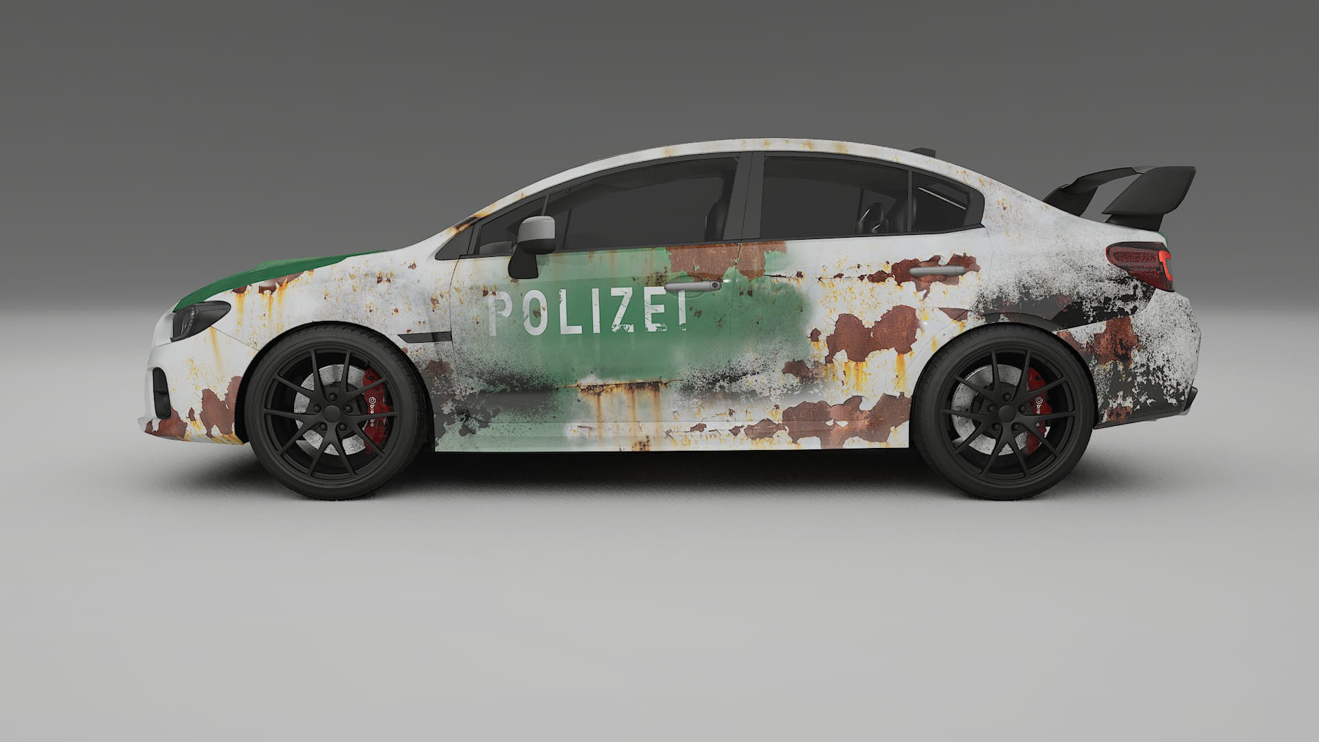 Subaru Impreza WRX Sti VA prefacelift pre-LCI COBRA 11 – Ontworpen Wrap PPF Kit van Printbaar Polyurethaanfolie