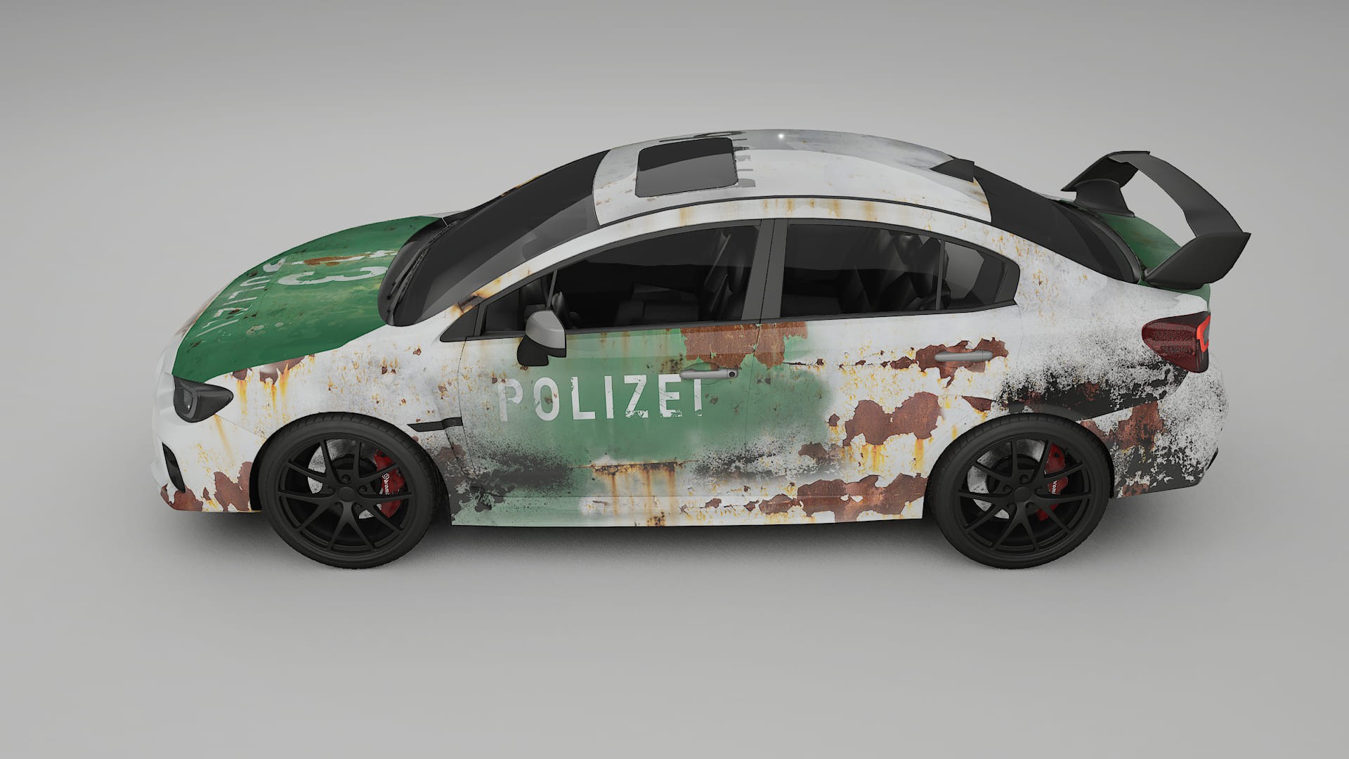 Subaru Impreza WRX Sti VA prefacelift pre-LCI COBRA 11 – Ontworpen Wrap PPF Kit van Printbaar Polyurethaanfolie