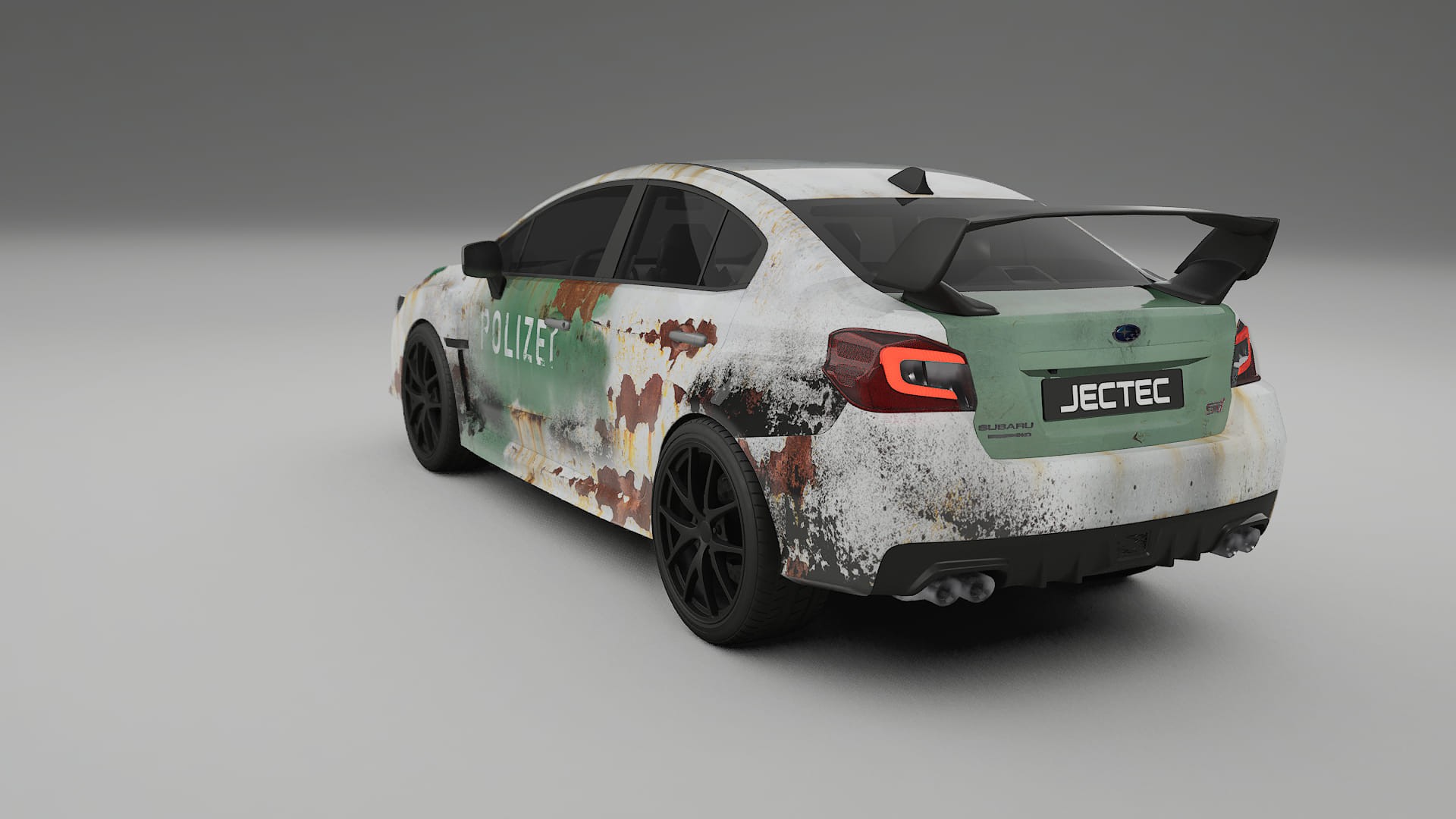 Subaru Impreza WRX Sti VA prefacelift pre-LCI COBRA 11 – Ontworpen Wrap PPF Kit van Printbaar Polyurethaanfolie