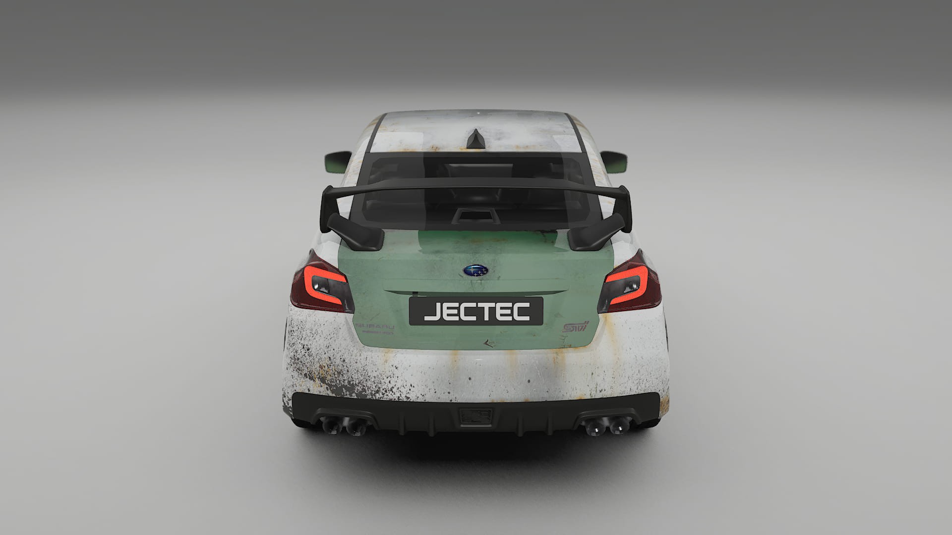 Subaru Impreza WRX Sti VA prefacelift pre-LCI COBRA 11 – Ontworpen Wrap PPF Kit van Printbaar Polyurethaanfolie