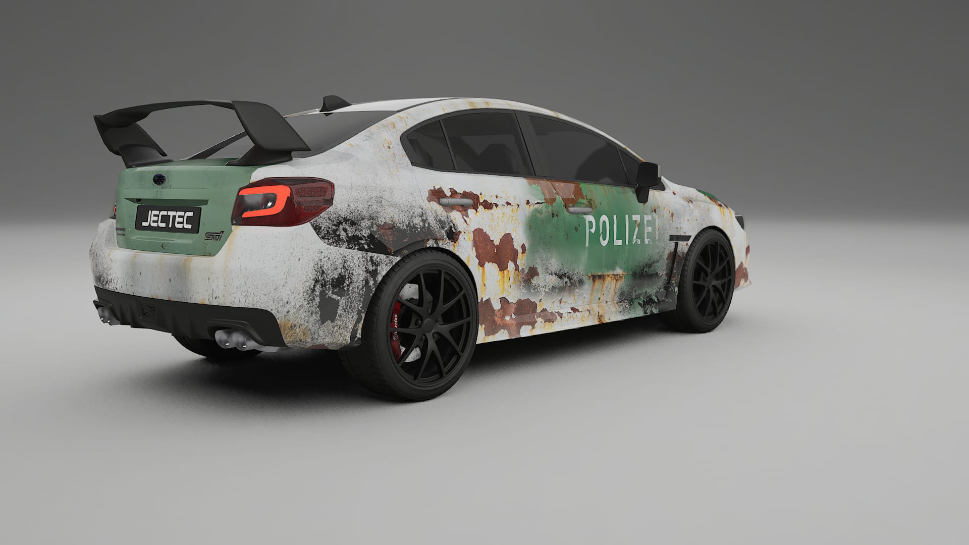 Subaru Impreza WRX Sti VA prefacelift pre-LCI COBRA 11 – Ontworpen Wrap PPF Kit van Printbaar Polyurethaanfolie