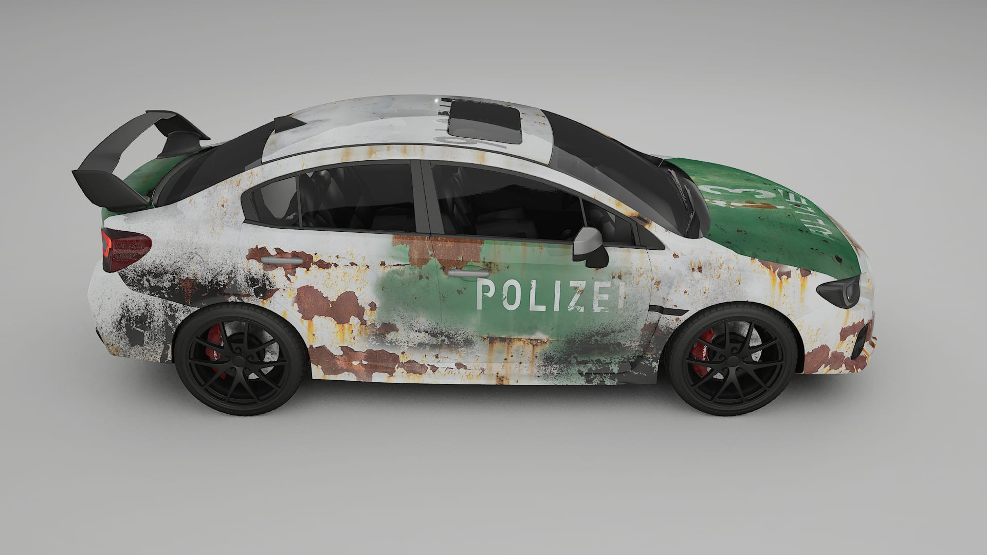 Subaru Impreza WRX Sti VA prefacelift pre-LCI COBRA 11 – Ontworpen Wrap PPF Kit van Printbaar Polyurethaanfolie
