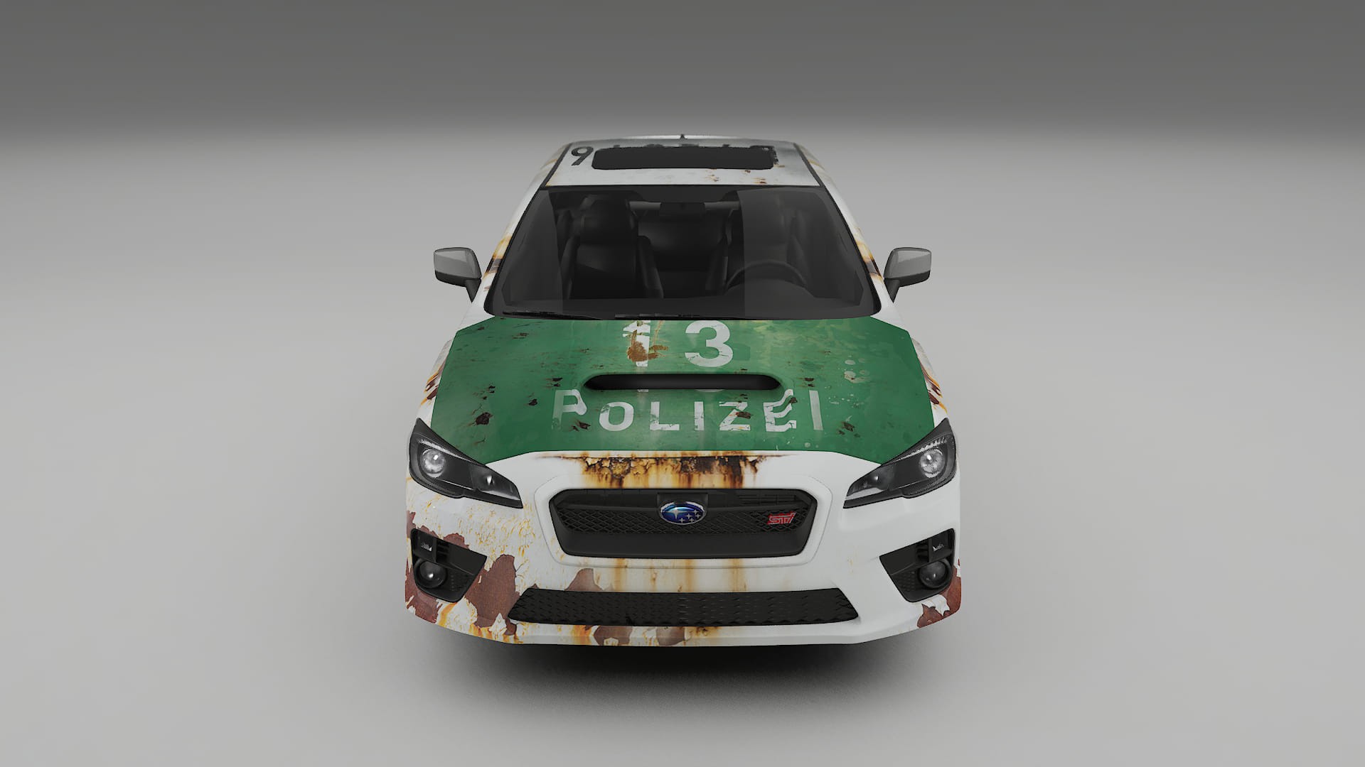 Subaru Impreza WRX Sti VA prefacelift pre-LCI COBRA 11 – Ontworpen Wrap PPF Kit van Printbaar Polyurethaanfolie