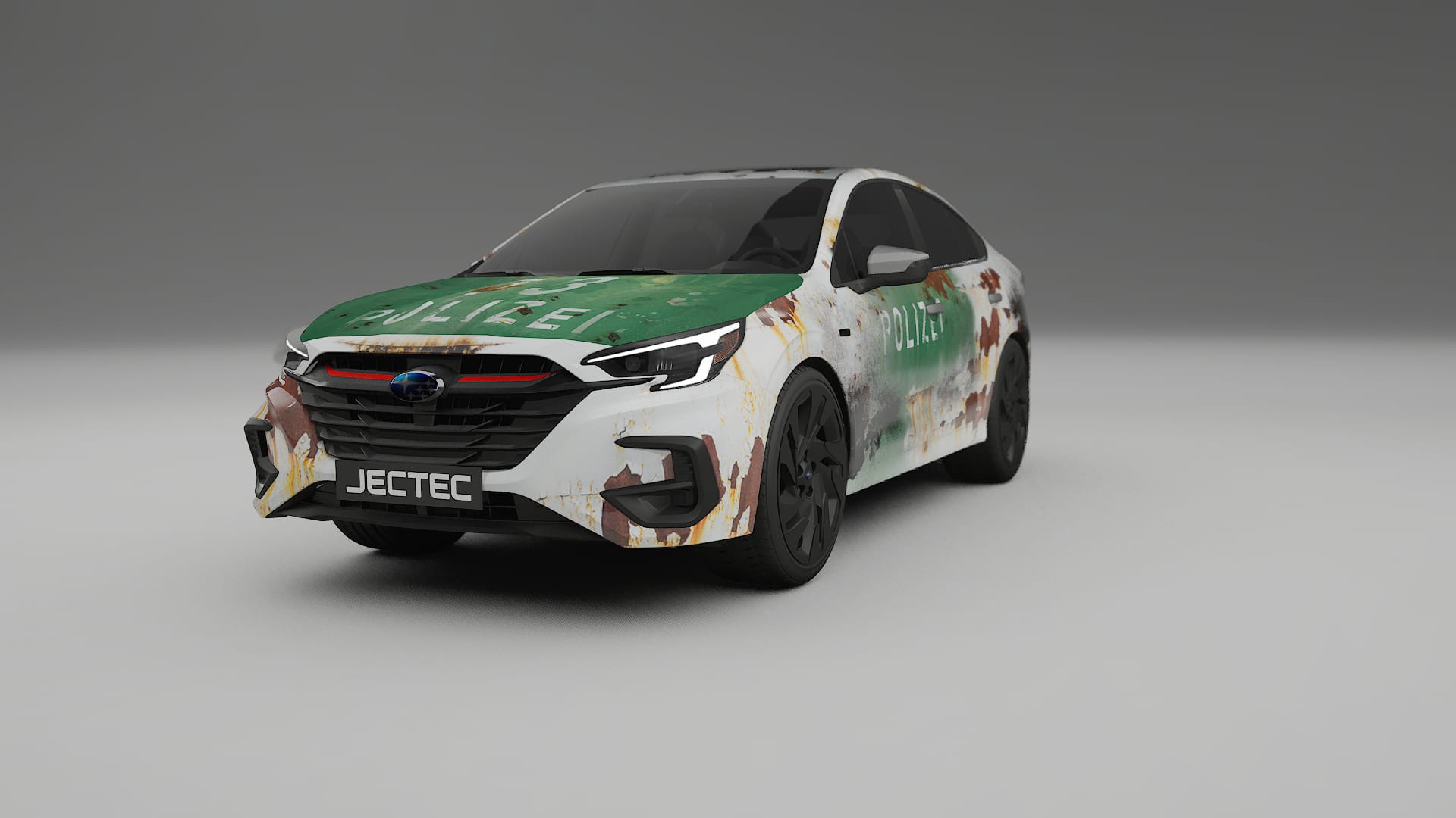 Subaru Legacy BW COBRA 11 – Ontworpen Wrap PPF Kit van Printbaar Polyurethaanfolie