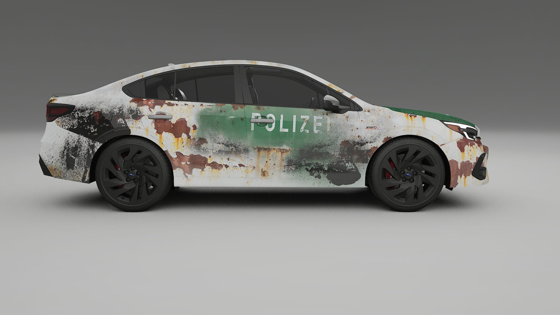 Subaru Legacy BW COBRA 11 – Ontworpen Wrap PPF Kit van Printbaar Polyurethaanfolie