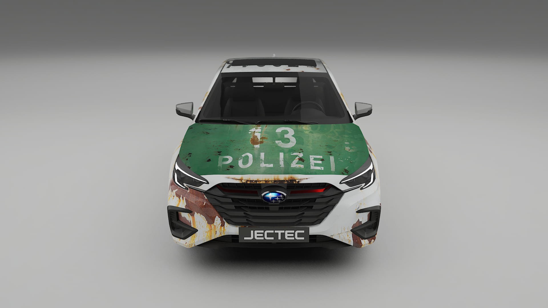Subaru Legacy BW COBRA 11 – Ontworpen Wrap PPF Kit van Printbaar Polyurethaanfolie