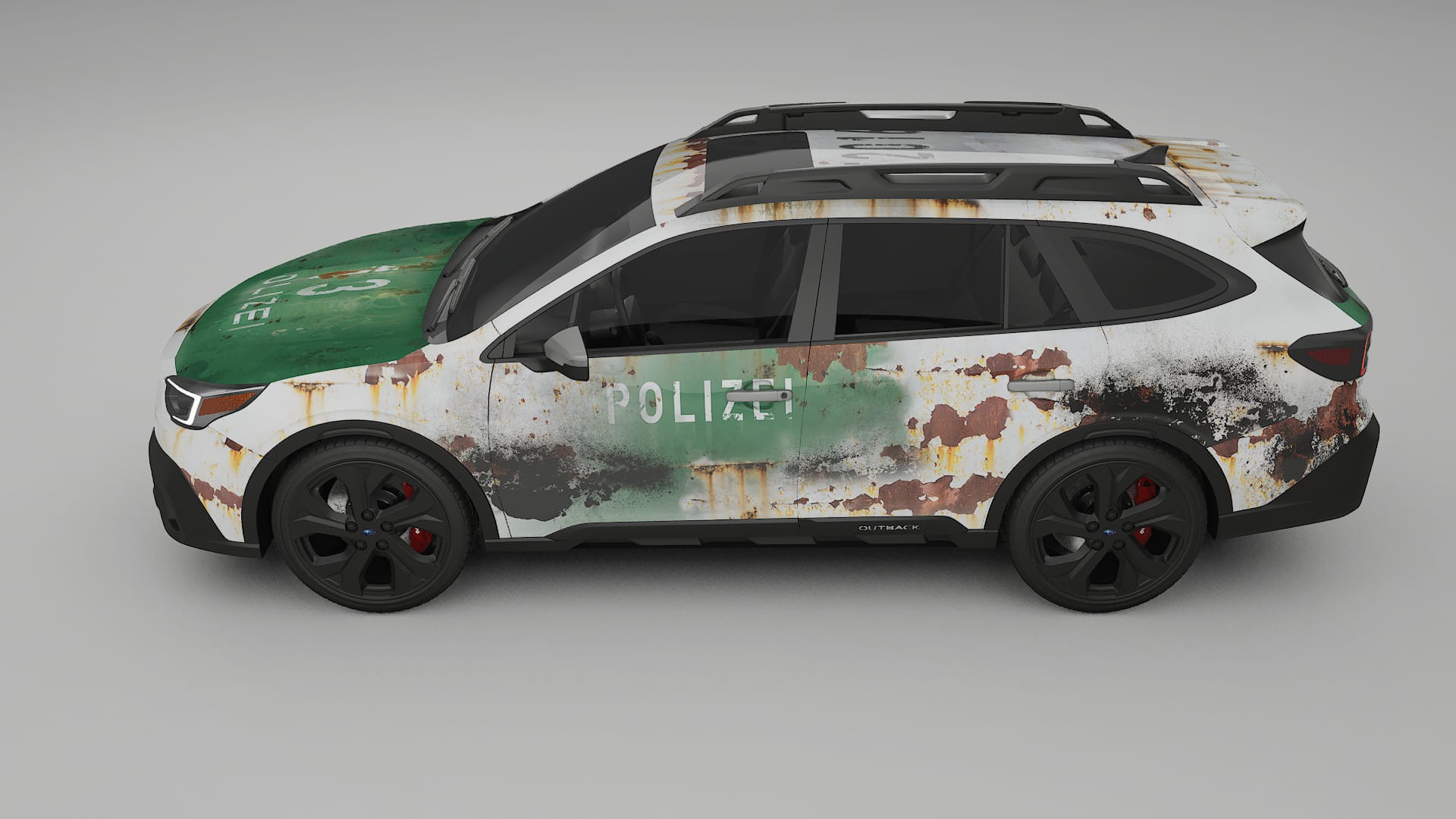 Subaru Outback VI BS prefacelift pre-LCI COBRA 11 – Ontworpen Wrap PPF Kit van Printbaar Polyurethaanfolie
