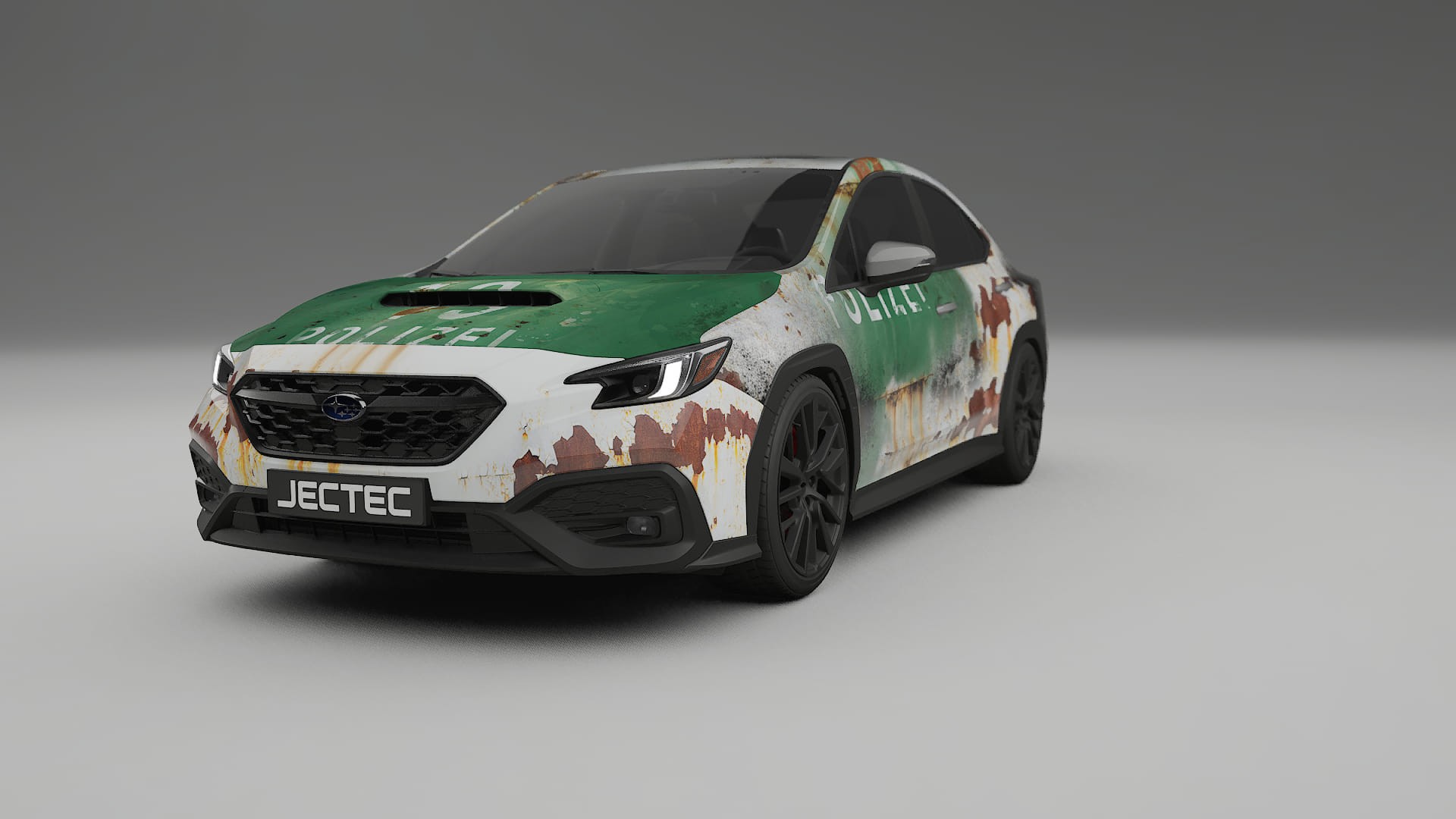 Subaru WRX VB COBRA 11 – Ontworpen Wrap PPF Kit van Printbaar Polyurethaanfolie