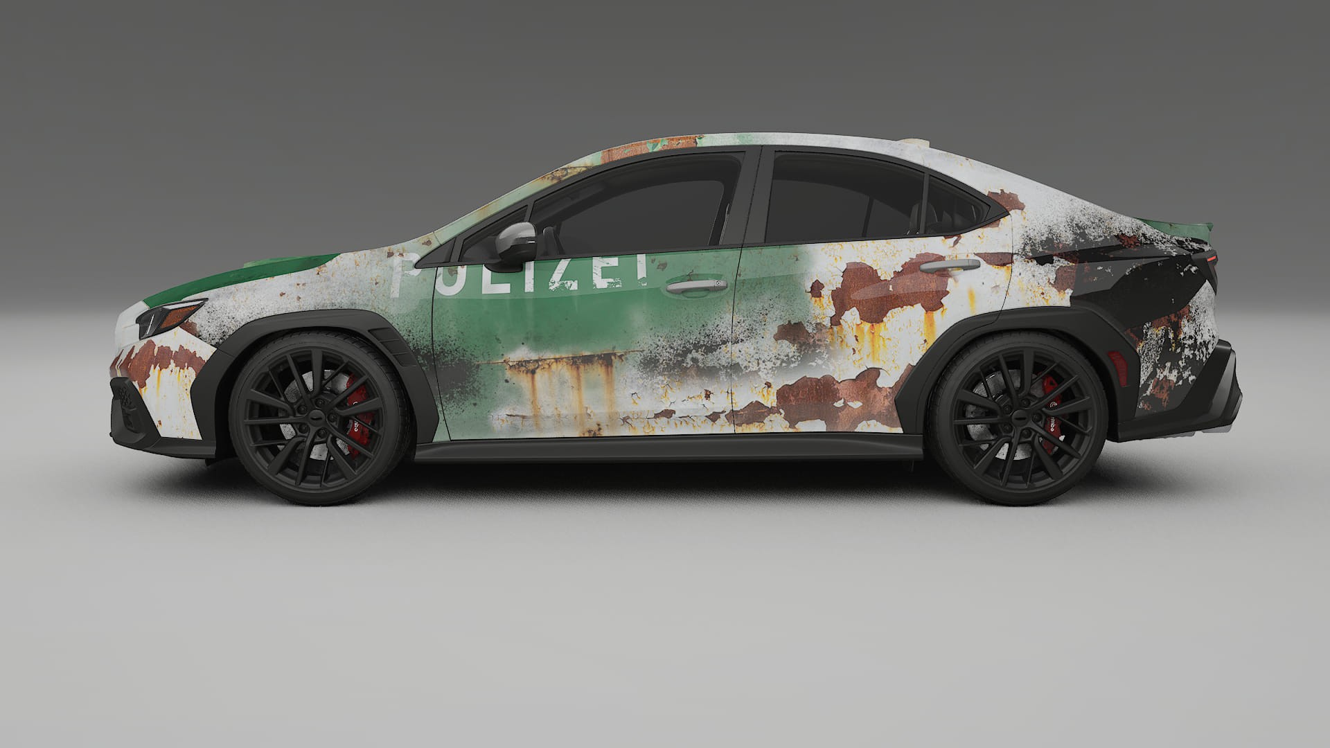 Subaru WRX VB COBRA 11 – Ontworpen Wrap PPF Kit van Printbaar Polyurethaanfolie