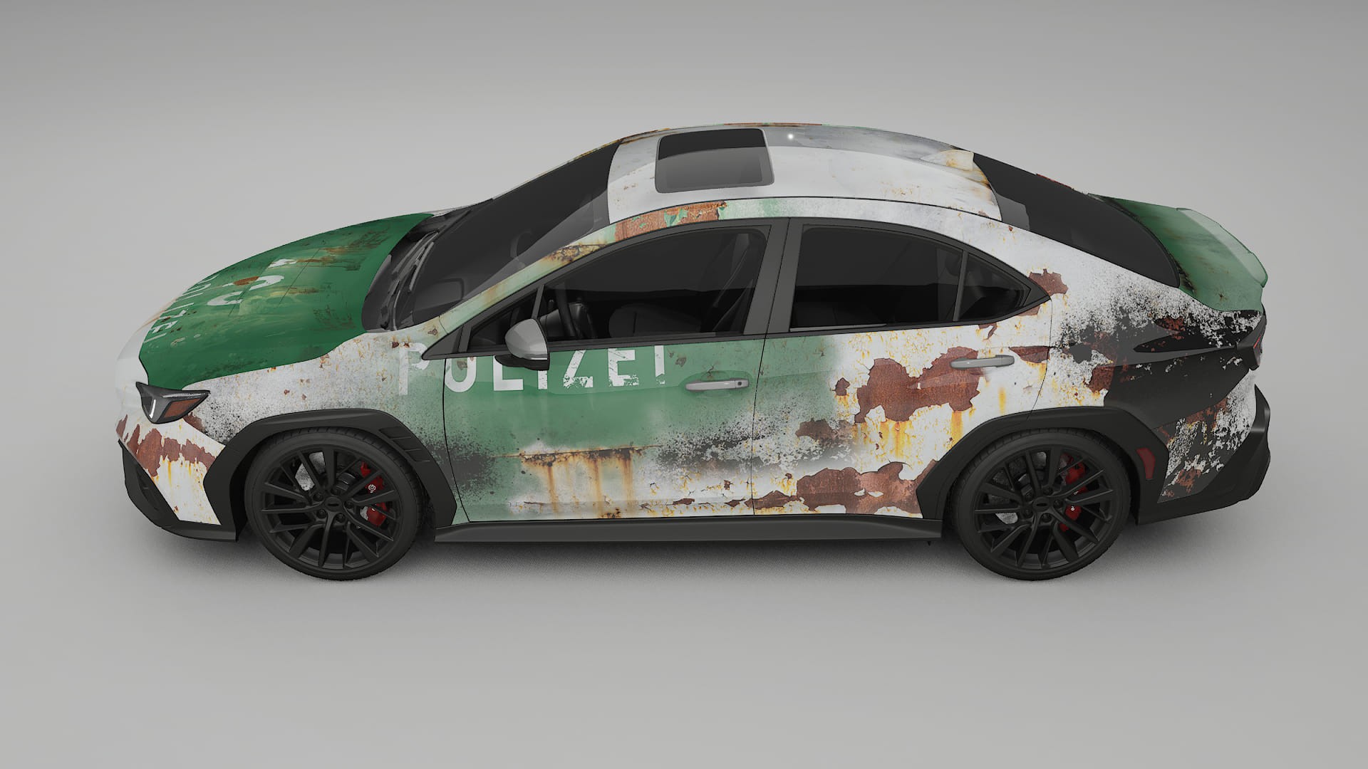 Subaru WRX VB COBRA 11 – Ontworpen Wrap PPF Kit van Printbaar Polyurethaanfolie