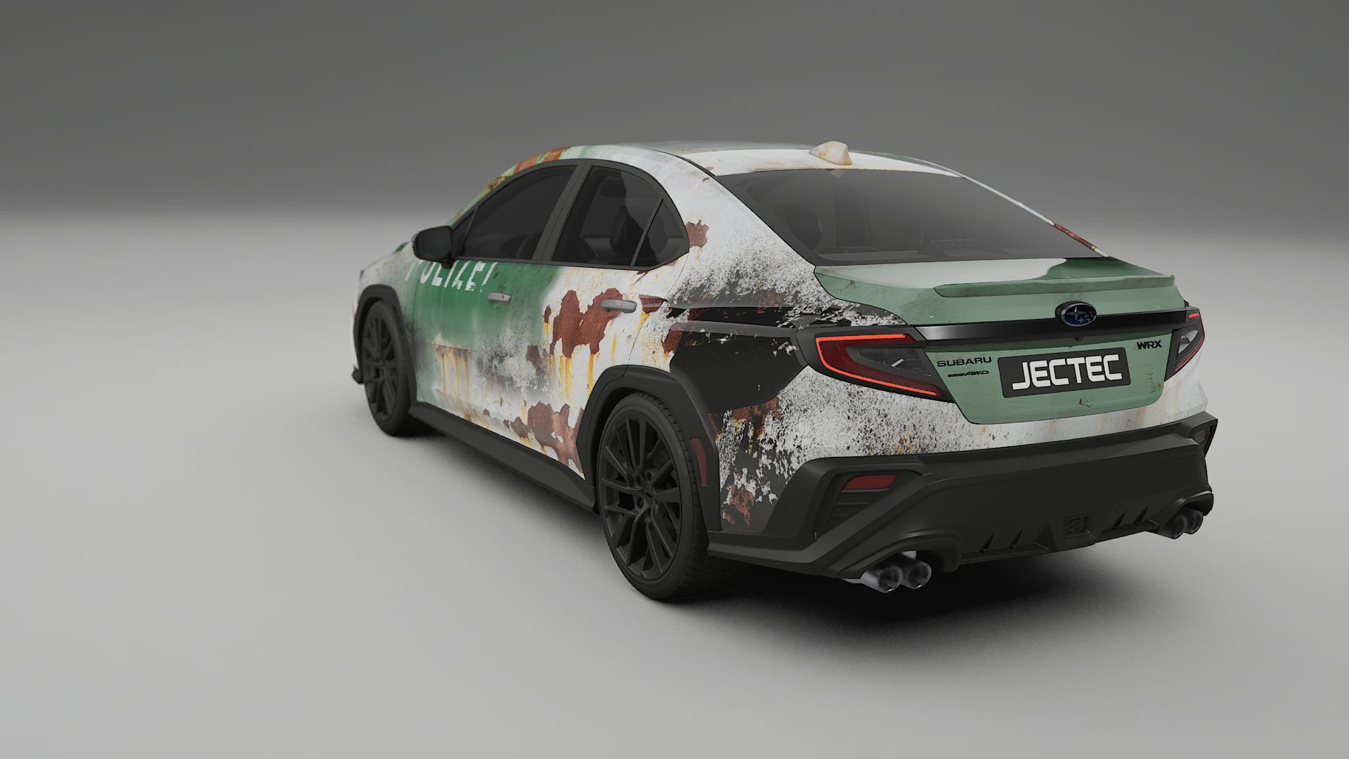 Subaru WRX VB COBRA 11 – Ontworpen Wrap PPF Kit van Printbaar Polyurethaanfolie