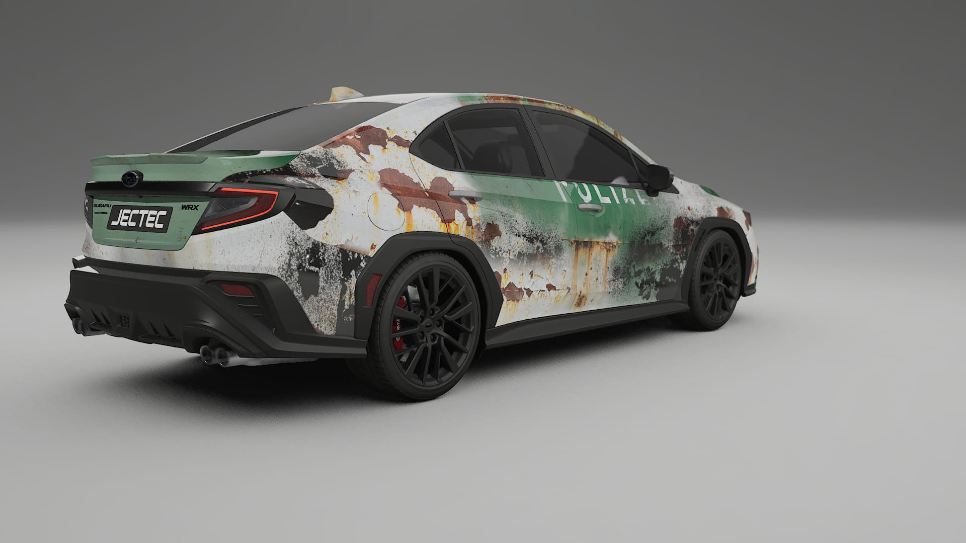 Subaru WRX VB COBRA 11 – Ontworpen Wrap PPF Kit van Printbaar Polyurethaanfolie