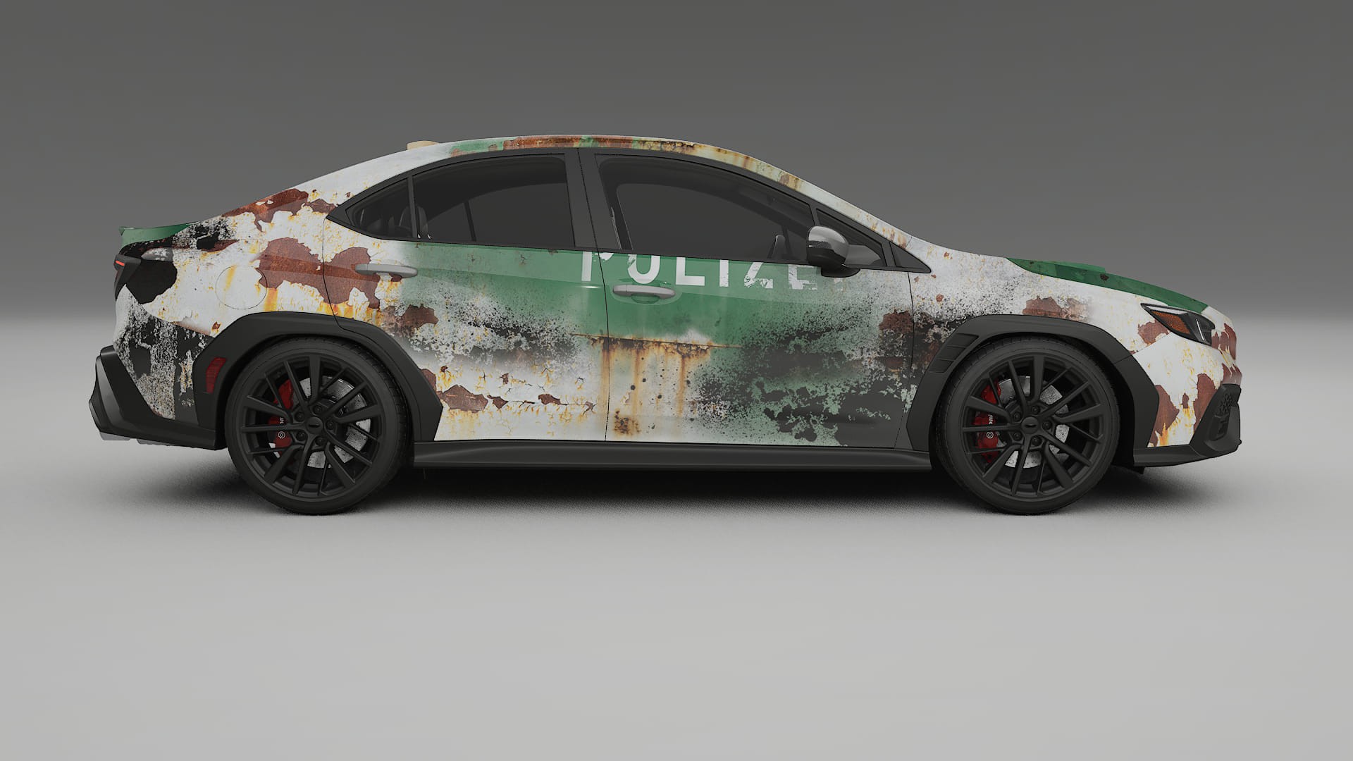 Subaru WRX VB COBRA 11 – Ontworpen Wrap PPF Kit van Printbaar Polyurethaanfolie