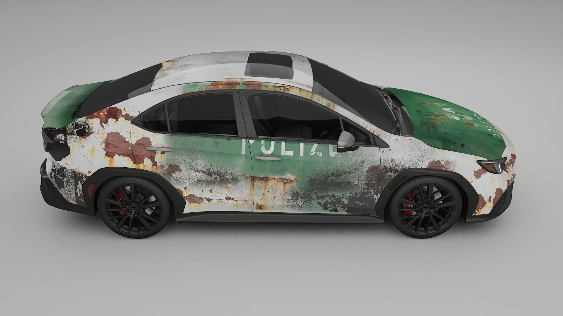 Subaru WRX VB COBRA 11 – Ontworpen Wrap PPF Kit van Printbaar Polyurethaanfolie