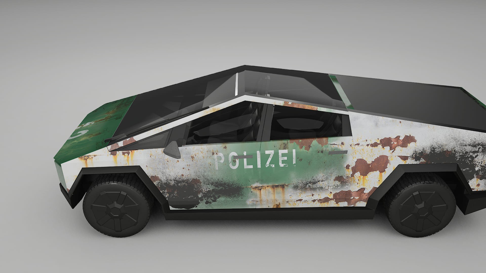 Tesla Cybertruck COBRA 11 – Ontworpen Wrap PPF Kit van Printbaar Polyurethaanfolie