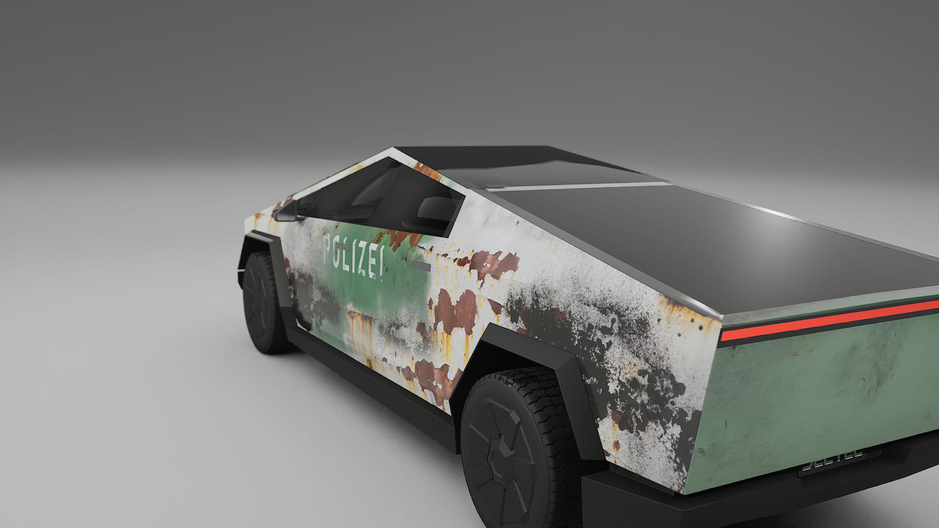 Tesla Cybertruck COBRA 11 – Ontworpen Wrap PPF Kit van Printbaar Polyurethaanfolie