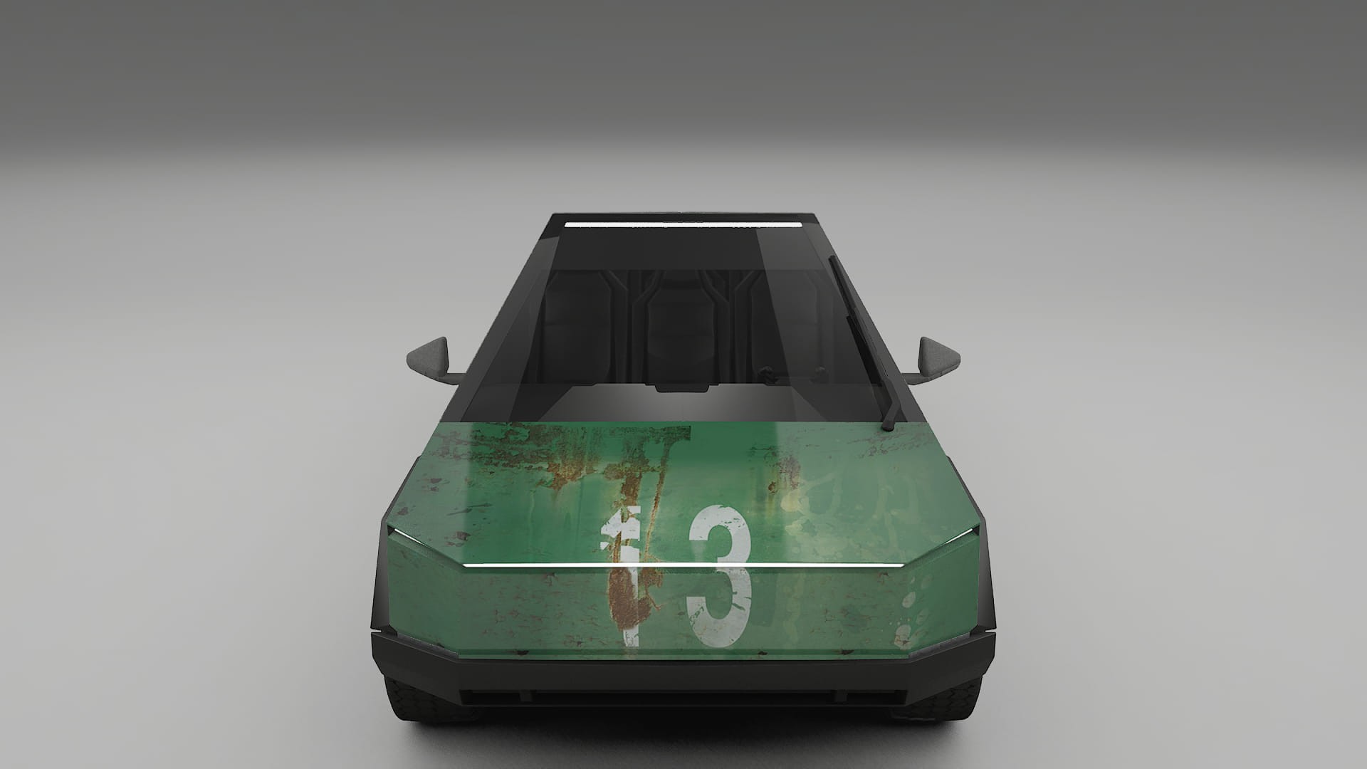 Tesla Cybertruck COBRA 11 – Ontworpen Wrap PPF Kit van Printbaar Polyurethaanfolie