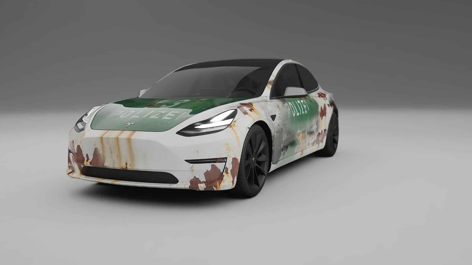 Tesla Model 3 COBRA 11 – Ontworpen Wrap PPF Kit van Printbaar Polyurethaanfolie