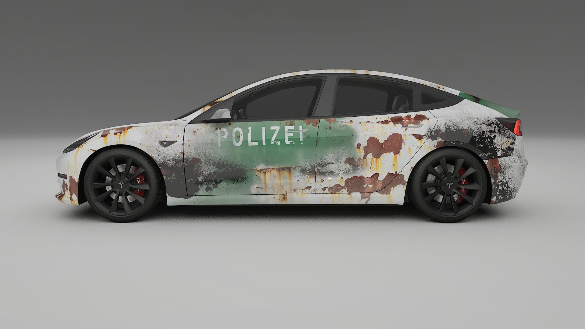 Tesla Model 3 COBRA 11 – Ontworpen Wrap PPF Kit van Printbaar Polyurethaanfolie