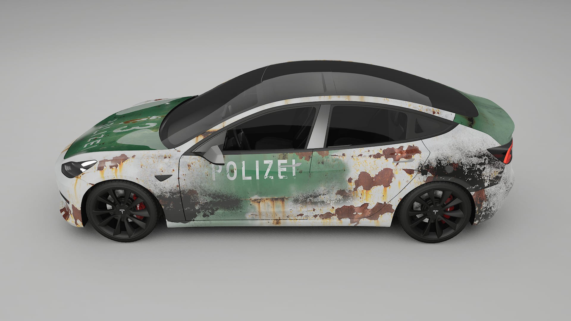 Tesla Model 3 COBRA 11 – Ontworpen Wrap PPF Kit van Printbaar Polyurethaanfolie