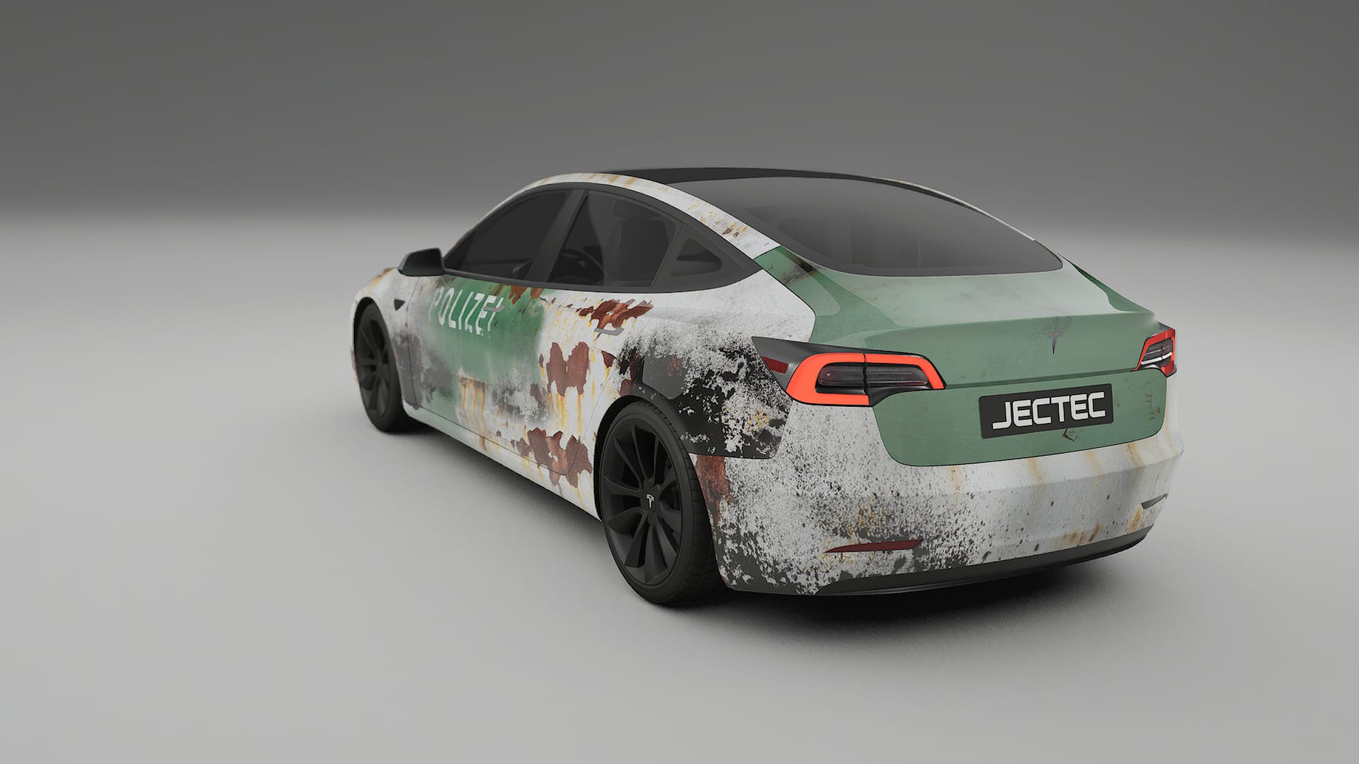 Tesla Model 3 COBRA 11 – Ontworpen Wrap PPF Kit van Printbaar Polyurethaanfolie