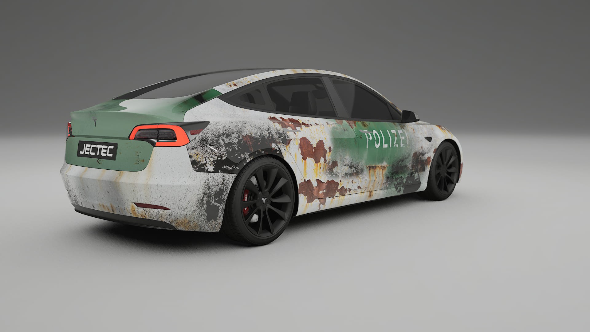Tesla Model 3 COBRA 11 – Ontworpen Wrap PPF Kit van Printbaar Polyurethaanfolie