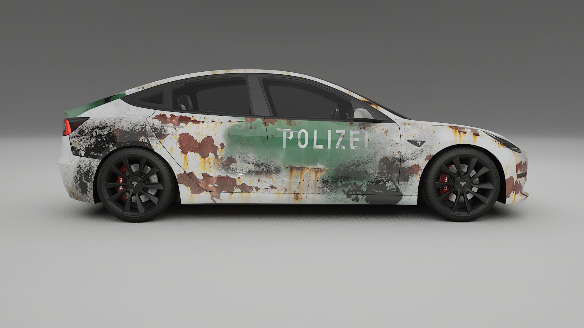 Tesla Model 3 COBRA 11 – Ontworpen Wrap PPF Kit van Printbaar Polyurethaanfolie