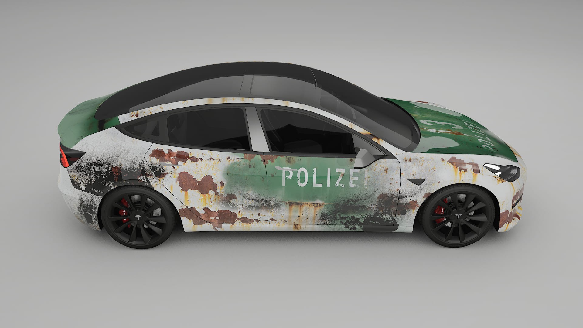 Tesla Model 3 COBRA 11 – Ontworpen Wrap PPF Kit van Printbaar Polyurethaanfolie