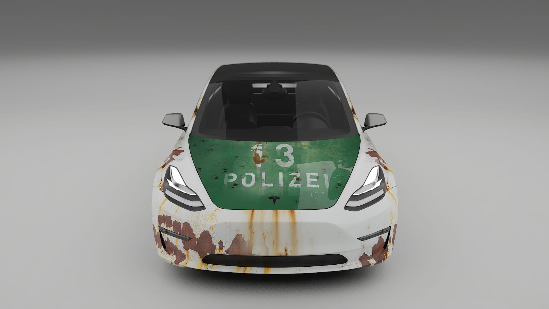 Tesla Model 3 COBRA 11 – Ontworpen Wrap PPF Kit van Printbaar Polyurethaanfolie