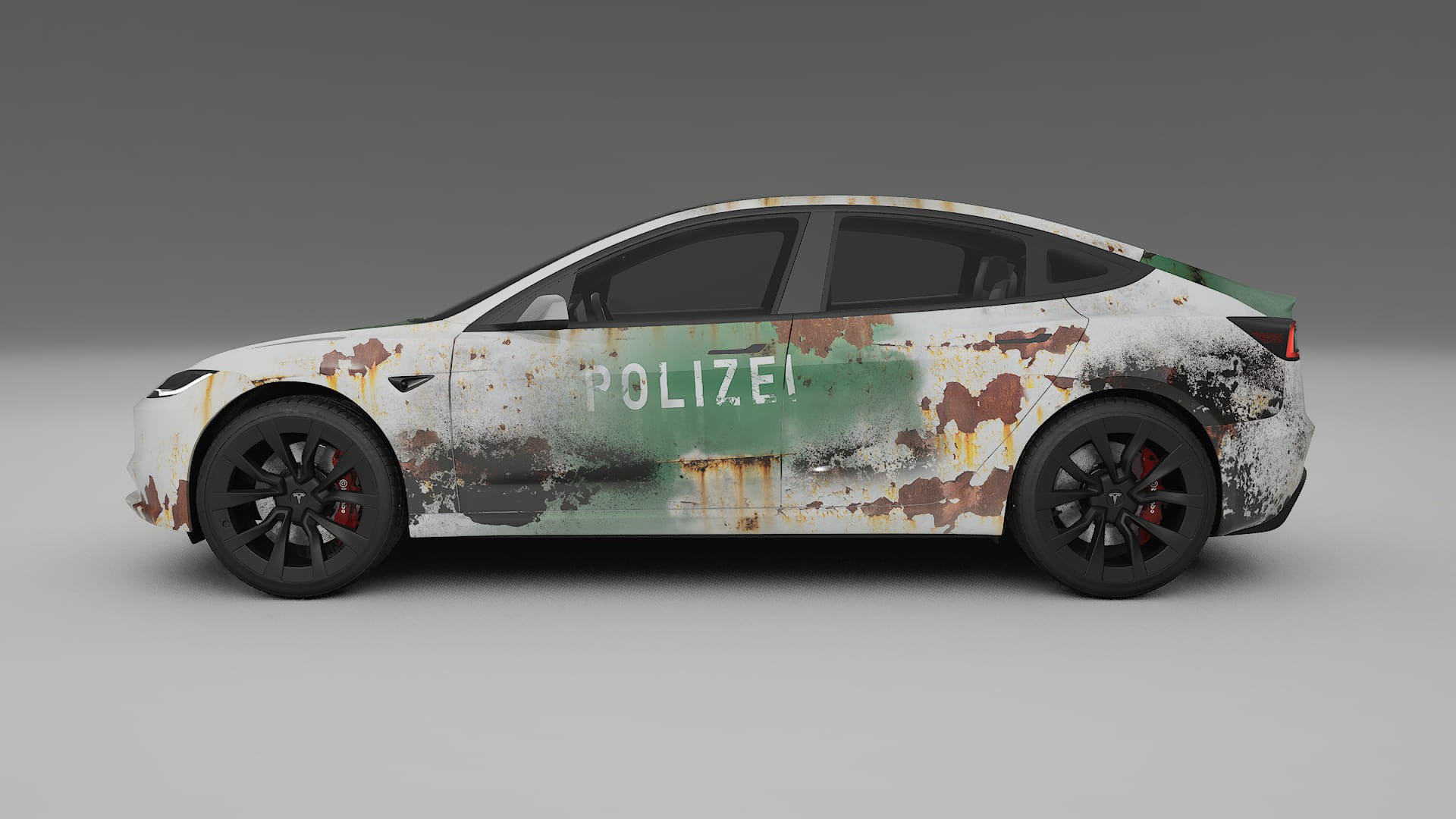 Tesla Model 3 Highland COBRA 11 – Ontworpen Wrap PPF Kit van Printbaar Polyurethaanfolie