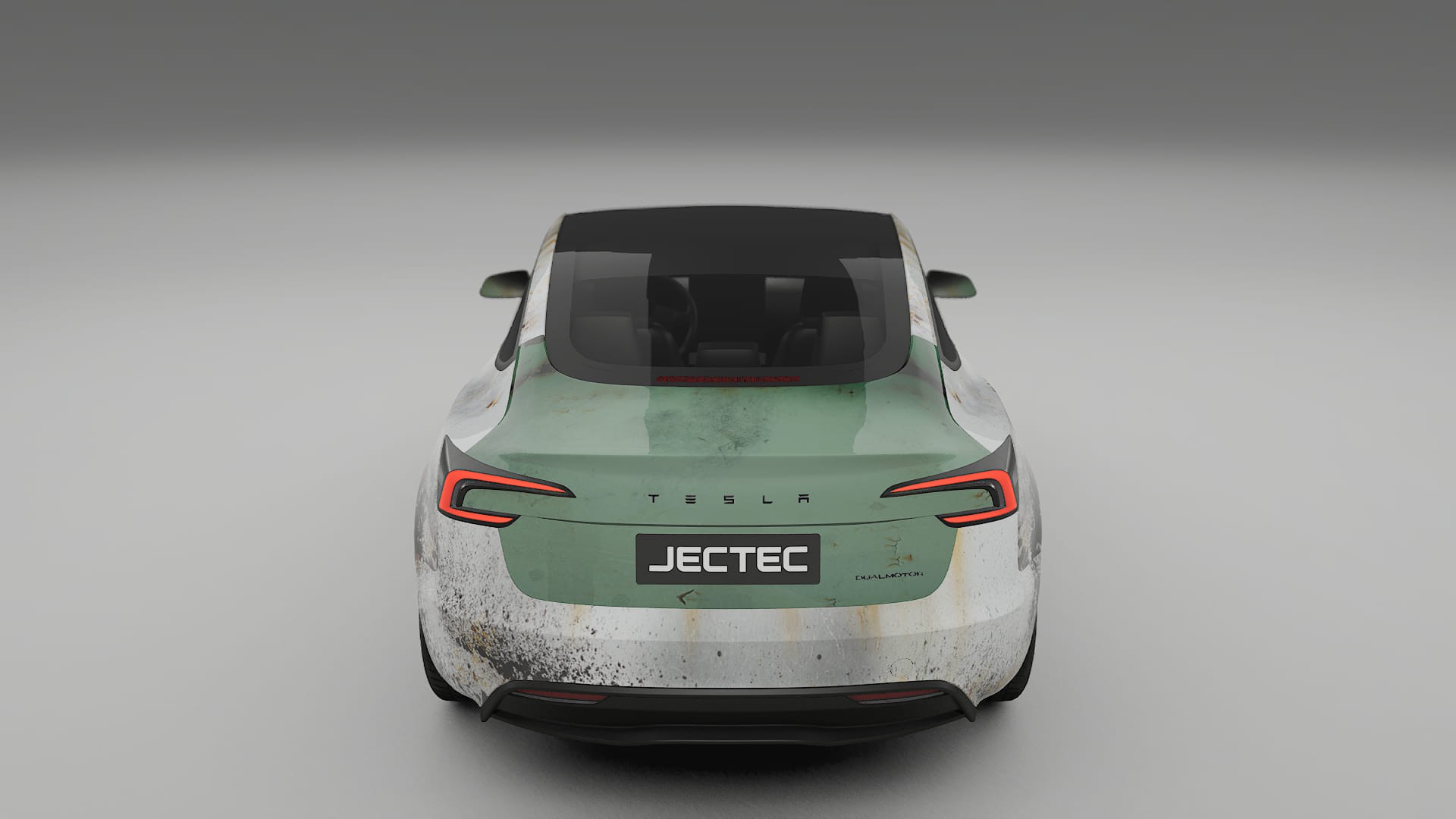 Tesla Model 3 Highland COBRA 11 – Ontworpen Wrap PPF Kit van Printbaar Polyurethaanfolie