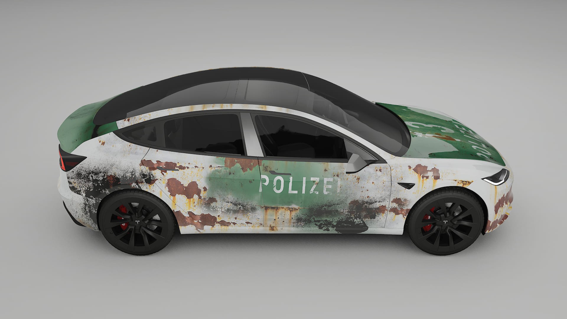 Tesla Model 3 Highland COBRA 11 – Ontworpen Wrap PPF Kit van Printbaar Polyurethaanfolie