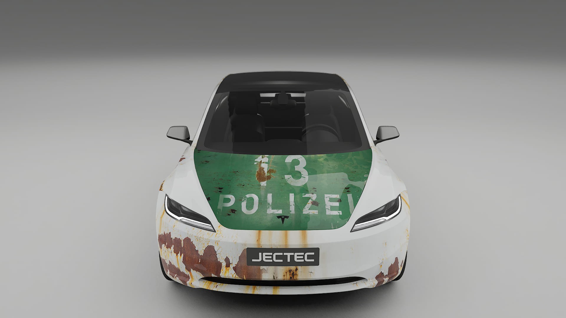 Tesla Model 3 Highland COBRA 11 – Ontworpen Wrap PPF Kit van Printbaar Polyurethaanfolie