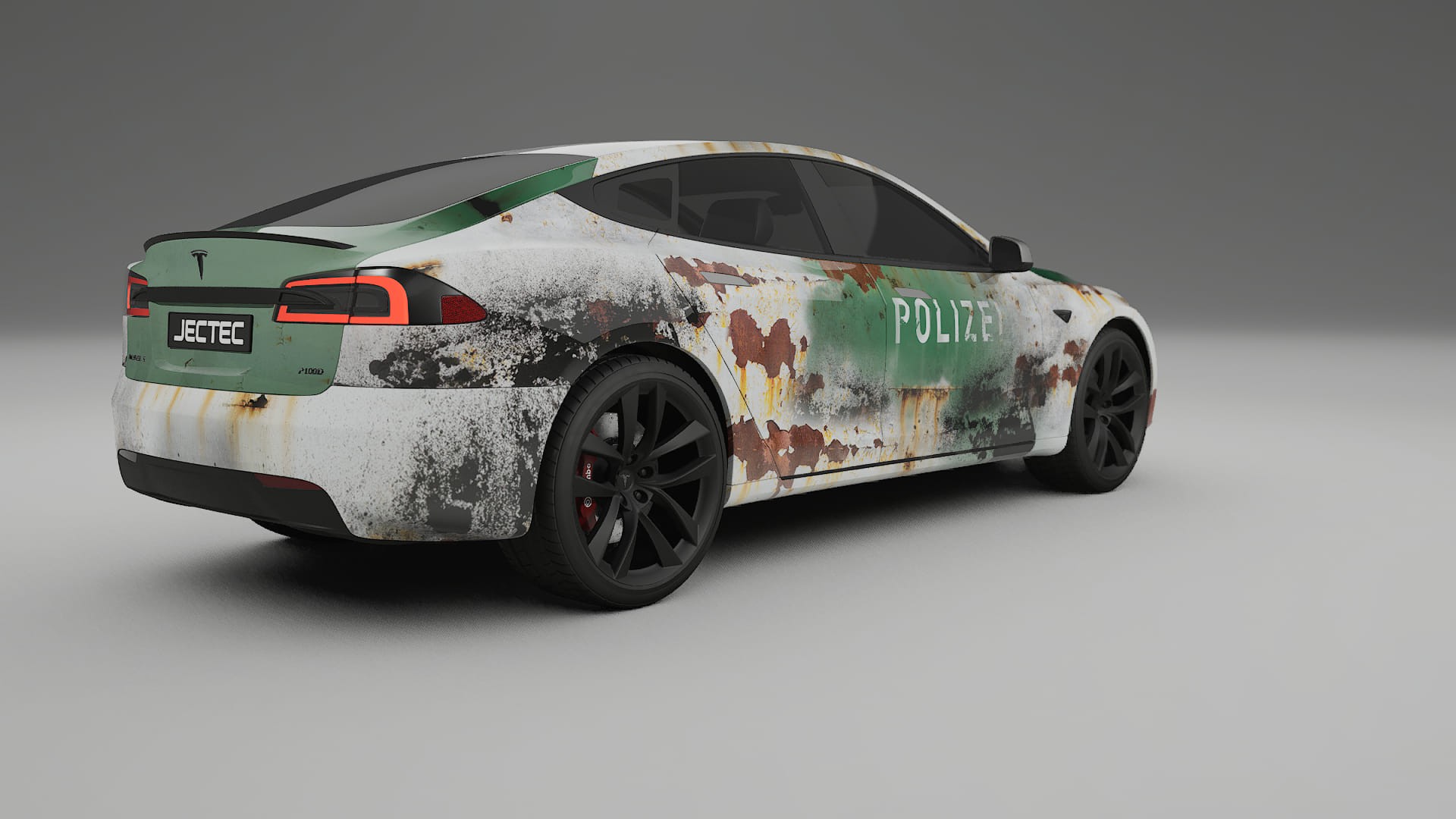 Tesla Model-S Refresh COBRA 11 – Ontworpen Wrap PPF Kit van Printbaar Polyurethaanfolie