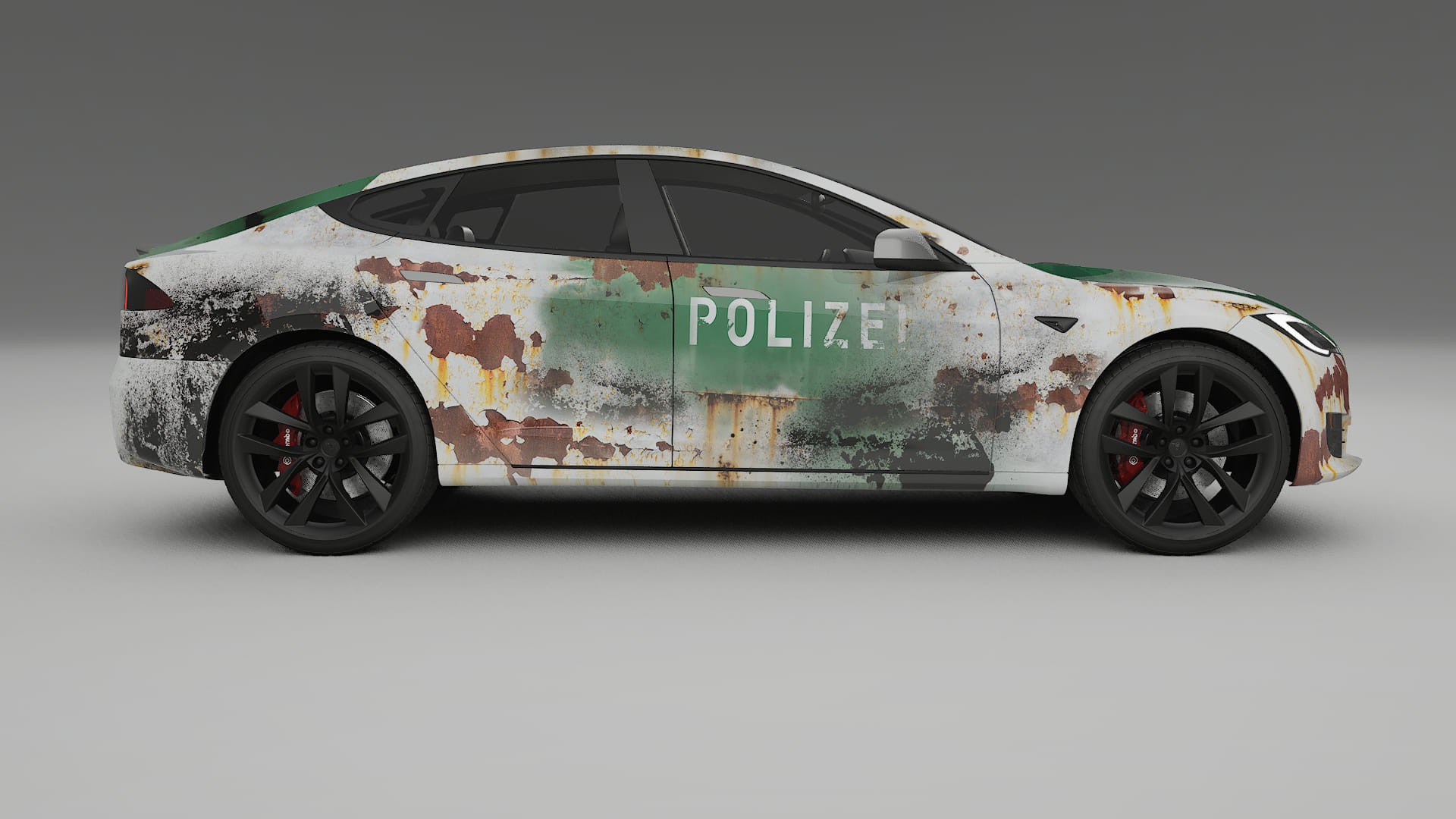 Tesla Model-S Refresh COBRA 11 – Ontworpen Wrap PPF Kit van Printbaar Polyurethaanfolie