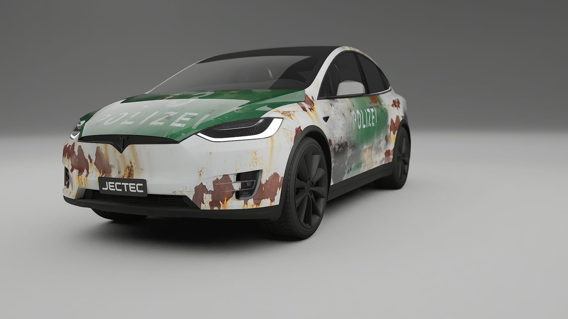 Tesla Model X COBRA 11 – Ontworpen Wrap PPF Kit van Printbaar Polyurethaanfolie
