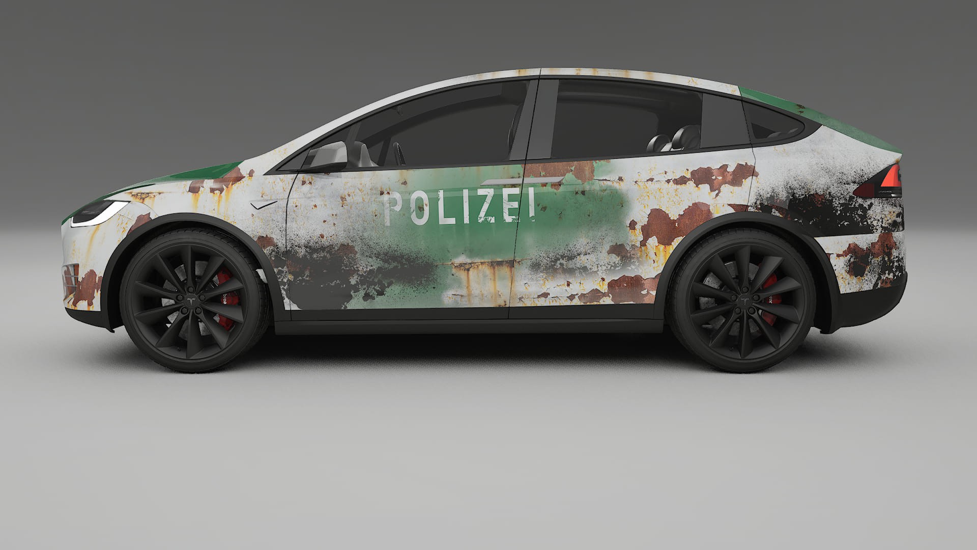 Tesla Model X COBRA 11 – Ontworpen Wrap PPF Kit van Printbaar Polyurethaanfolie