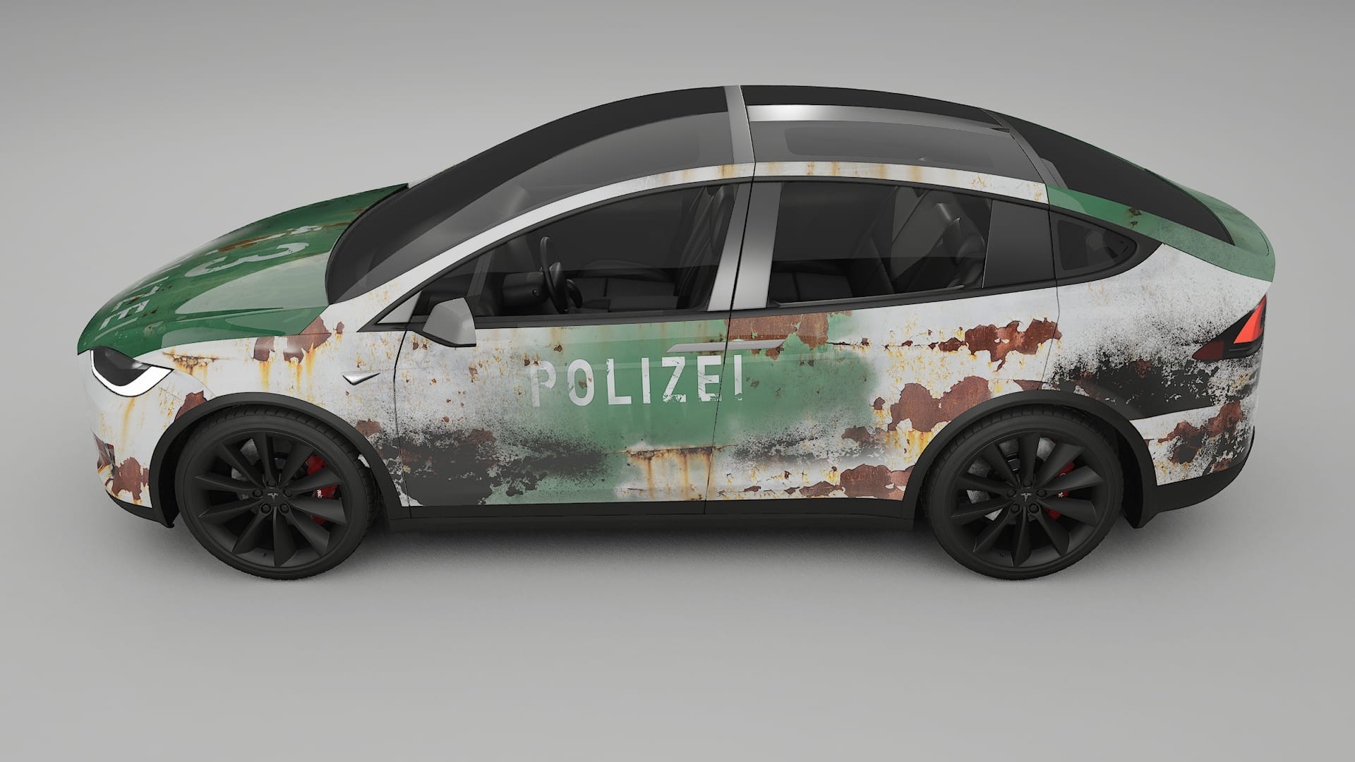 Tesla Model X COBRA 11 – Ontworpen Wrap PPF Kit van Printbaar Polyurethaanfolie