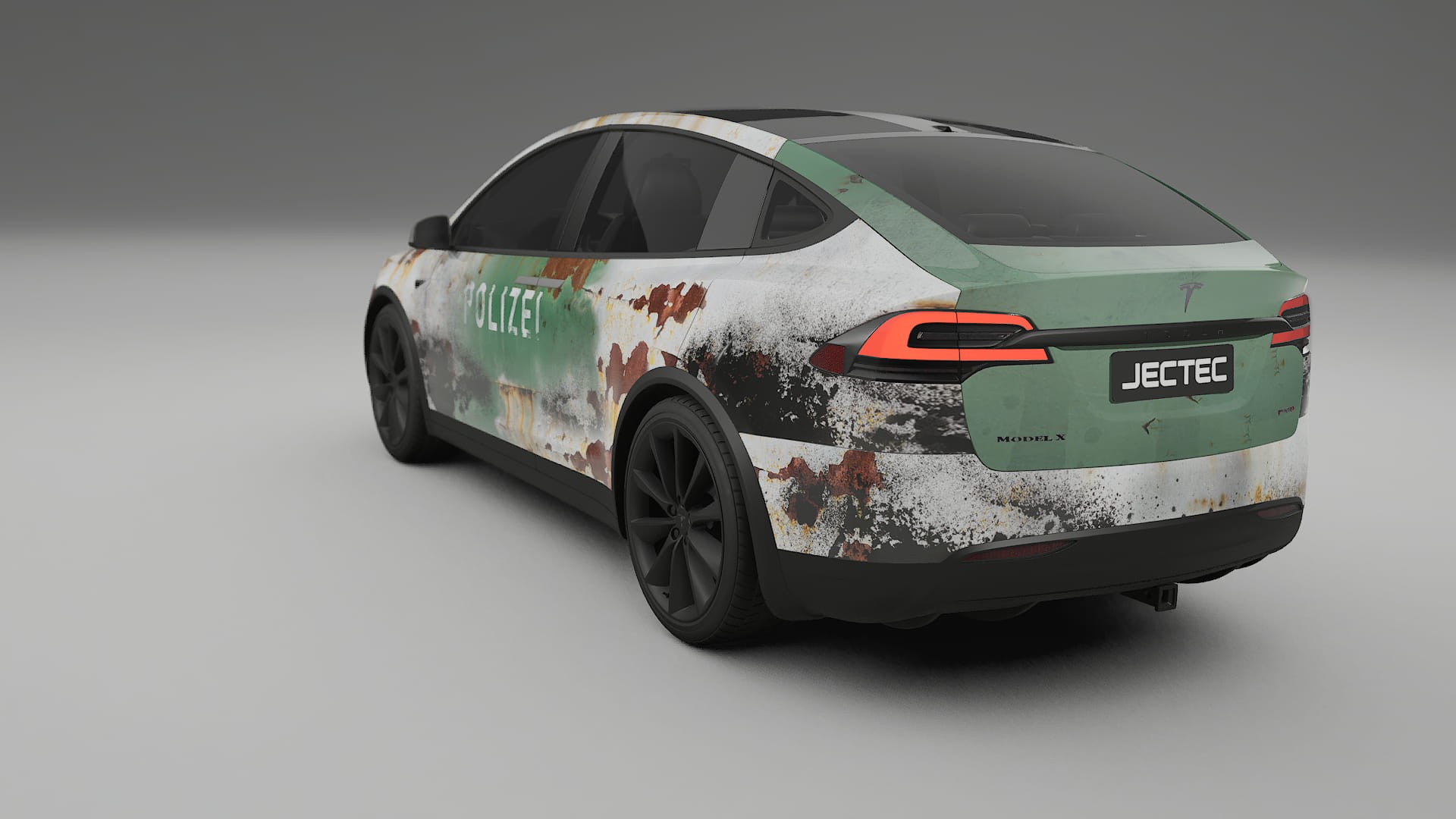 Tesla Model X COBRA 11 – Ontworpen Wrap PPF Kit van Printbaar Polyurethaanfolie
