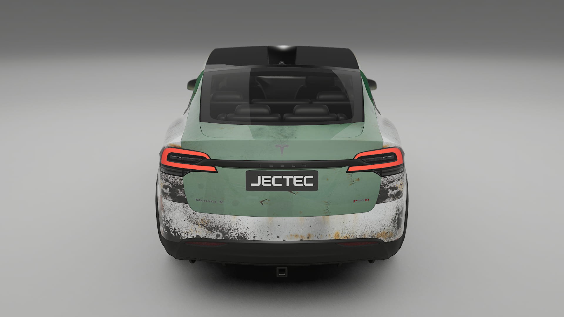 Tesla Model X COBRA 11 – Ontworpen Wrap PPF Kit van Printbaar Polyurethaanfolie